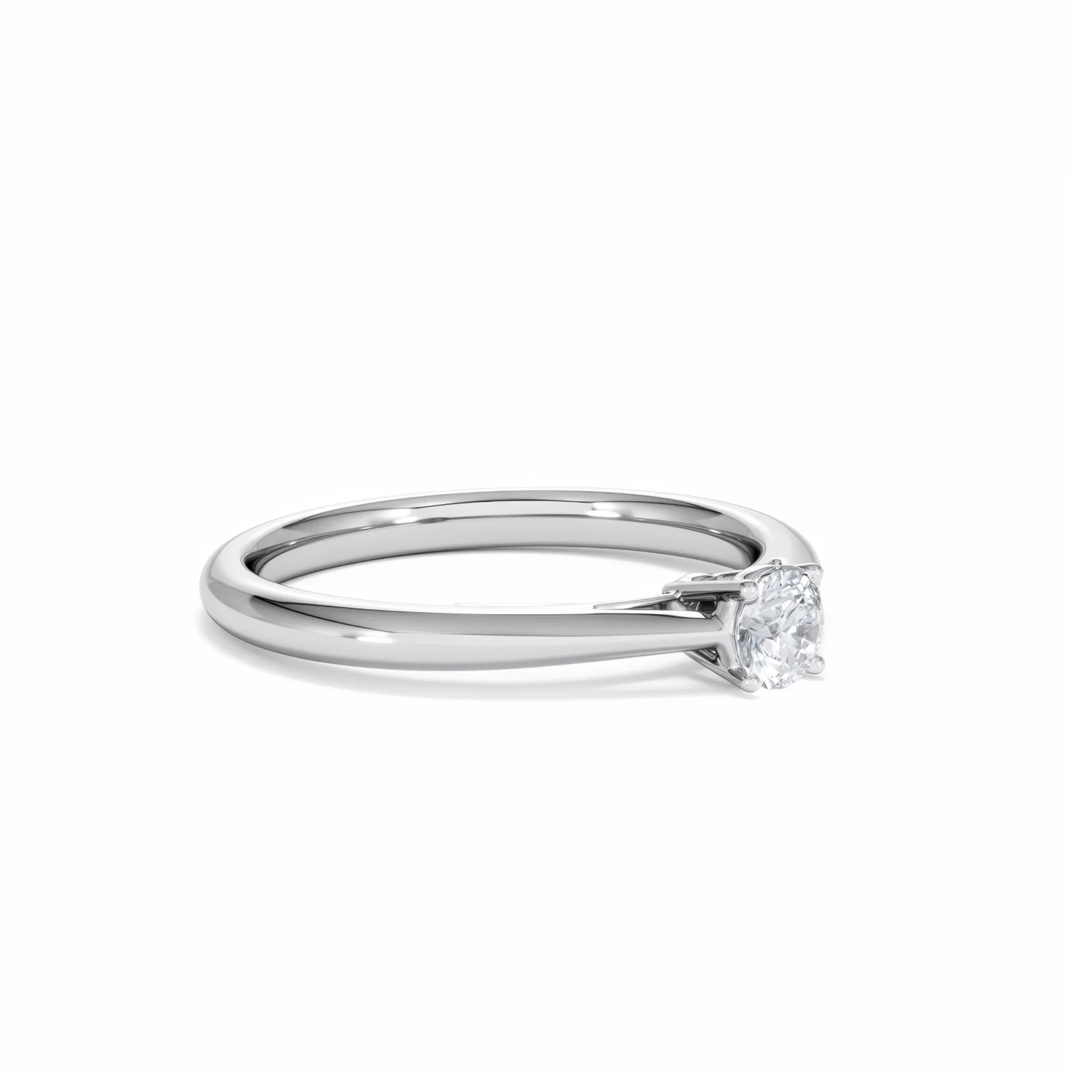 Engagement Ring Elysia 0.25ct Lab Diamond G/Vs in Platinum - Image 18