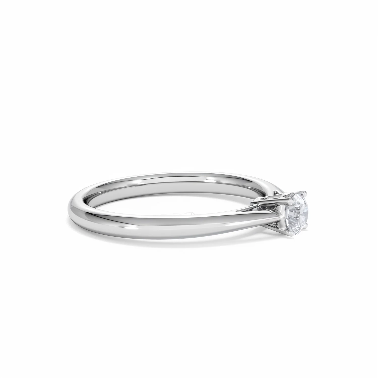 Engagement Ring Elysia 0.25ct Lab Diamond G/Vs in Platinum - Image 22
