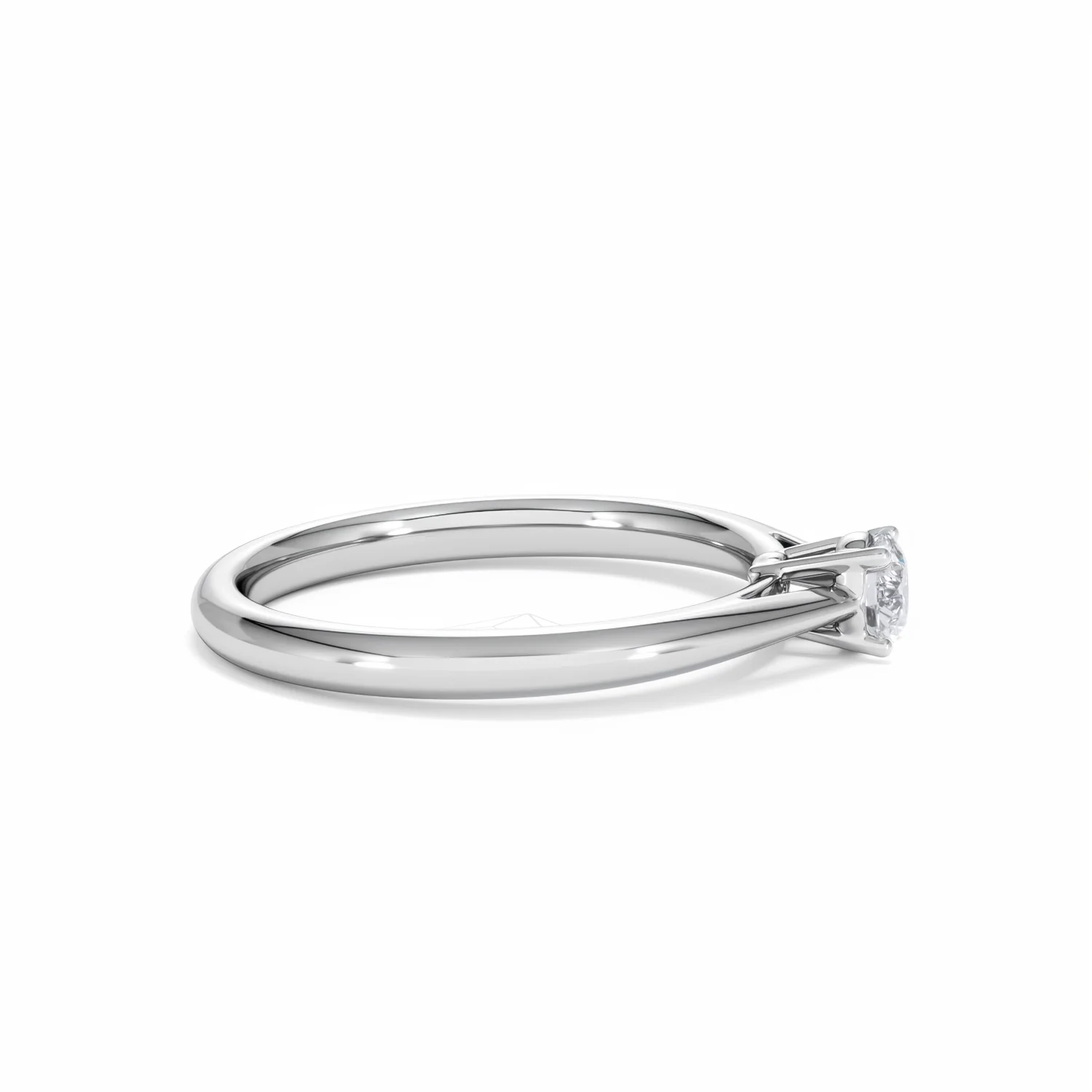 Engagement Ring Elysia 0.25ct Lab Diamond G/Vs in Platinum - Image 26