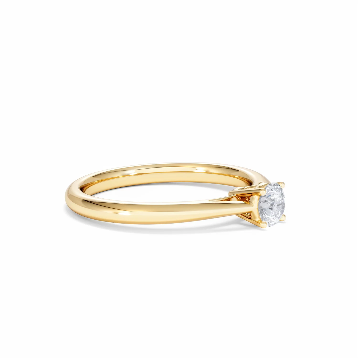 Engagement Ring Elysia 0.33ct Lab Diamond G/Vs in 18K Gold - Image 20