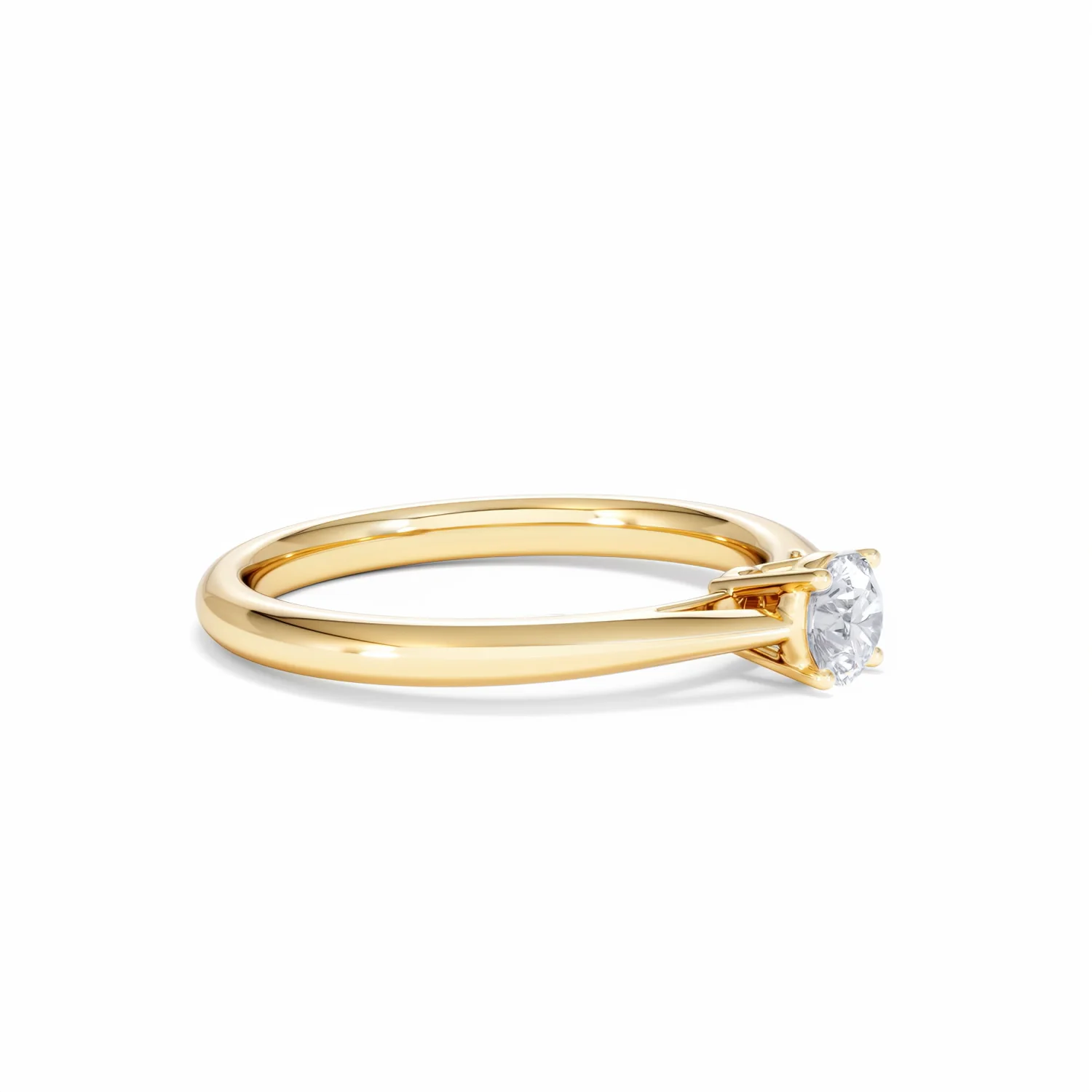 Engagement Ring Elysia 0.33ct Lab Diamond G/Vs in 18K Gold - Image 21
