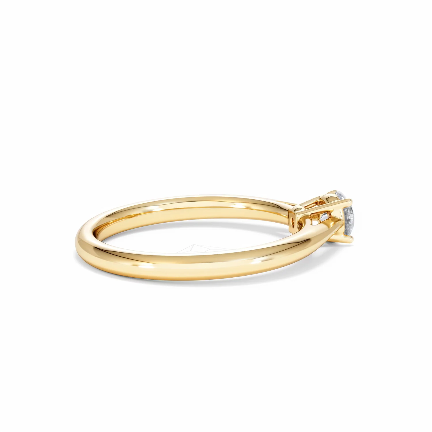 Engagement Ring Elysia 0.33ct Lab Diamond G/Vs in 18K Gold - Image 32