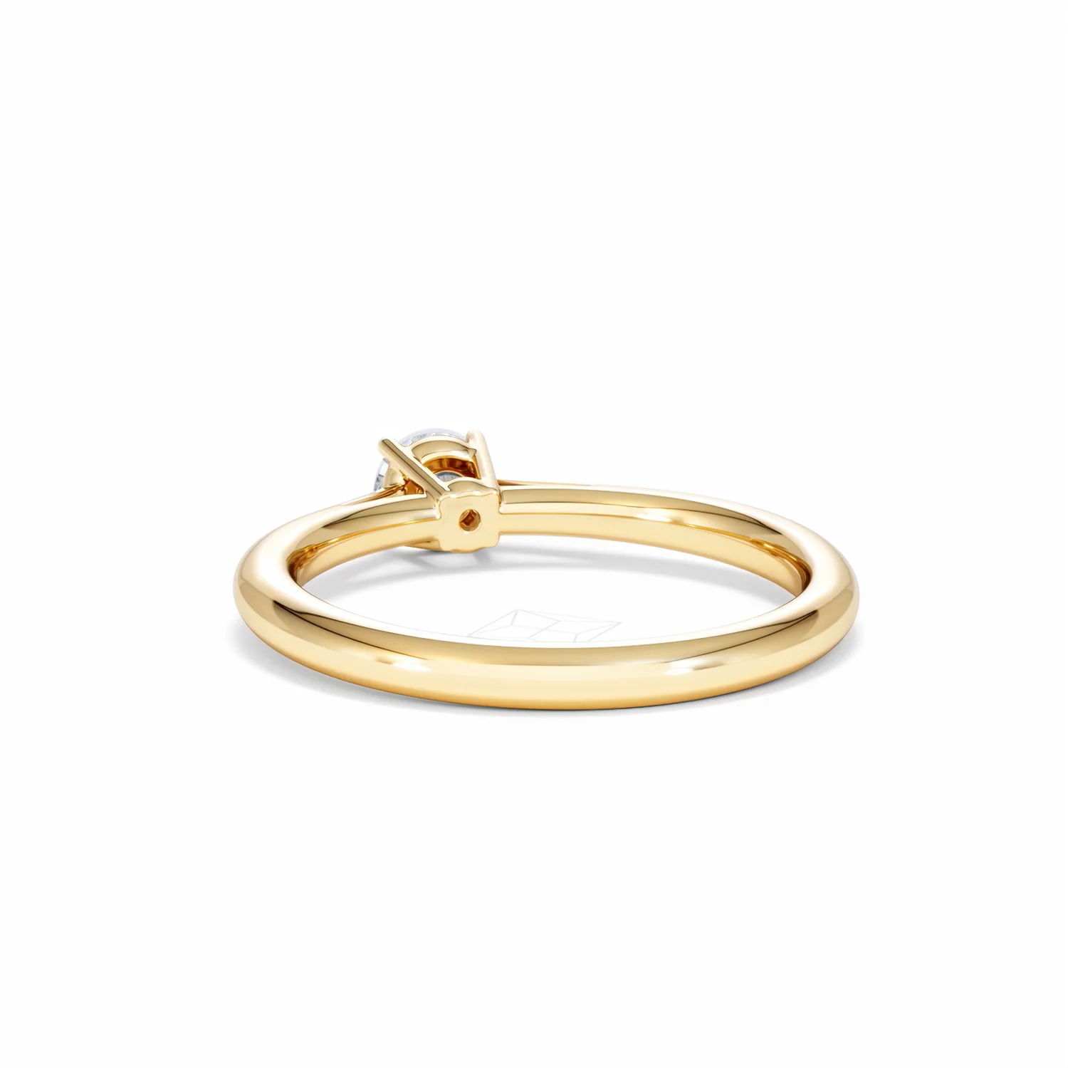 Engagement Ring Elysia 0.33ct Lab Diamond G/Vs in 18K Gold - Image 52