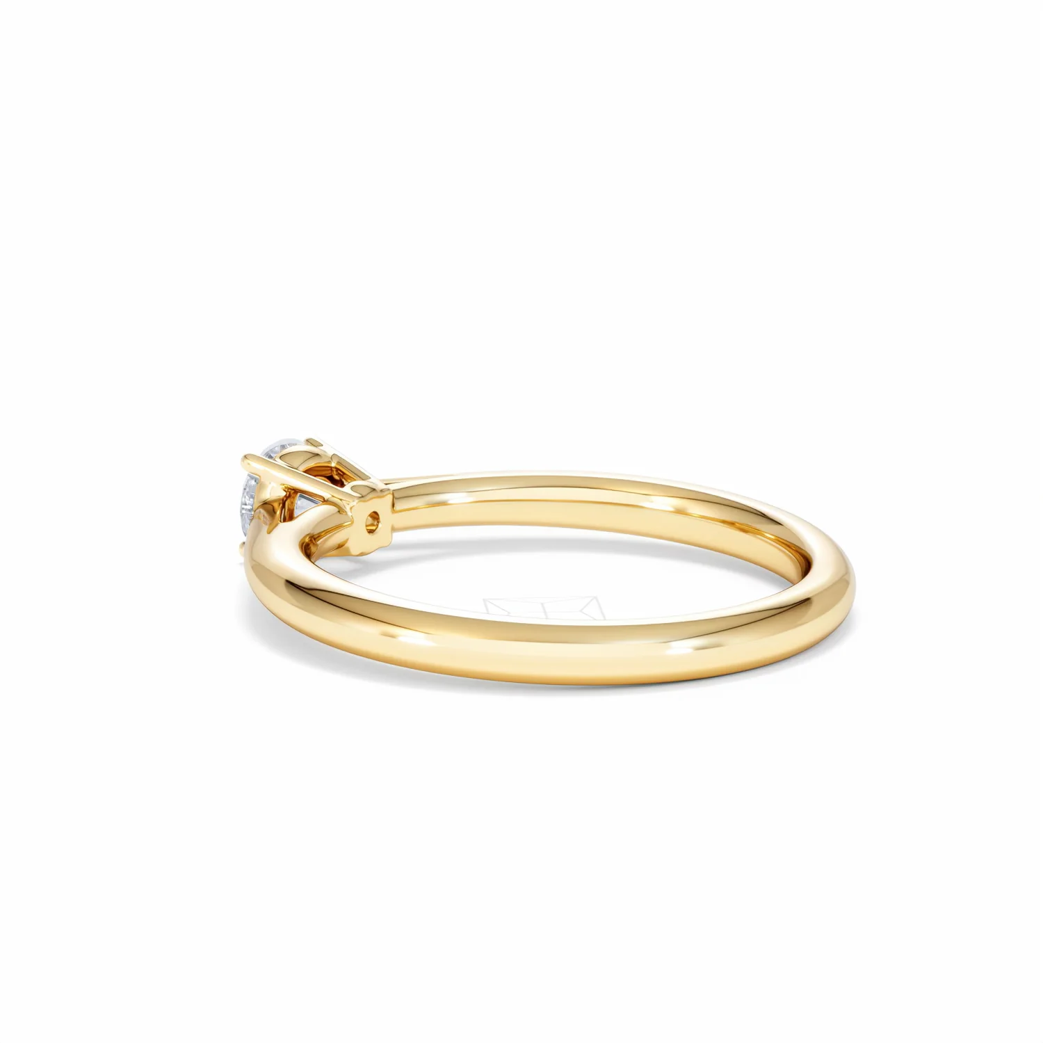 Engagement Ring Elysia 0.33ct Lab Diamond G/Vs in 18K Gold - Image 59