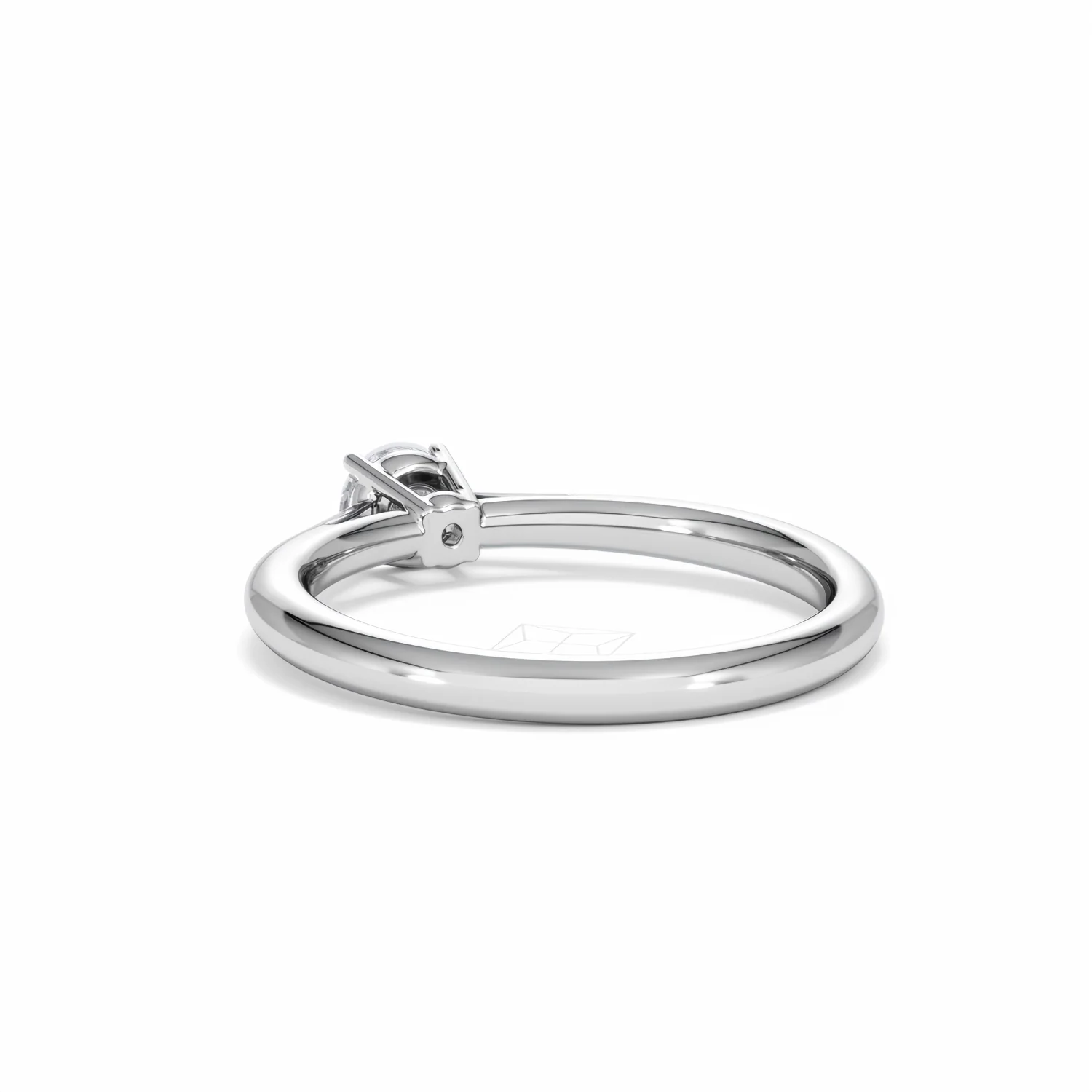 Engagement Ring Elysia 0.33ct Lab Diamond G/Vs in 18K White Gold - Image 54