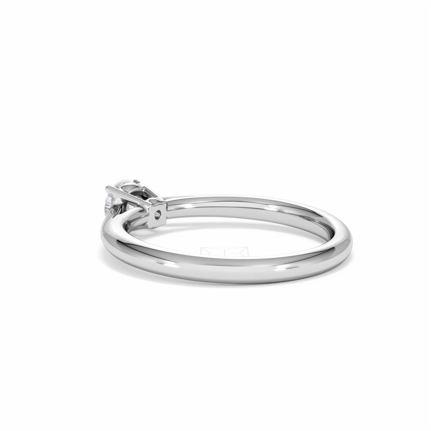 Engagement Ring Elysia 0.33ct Lab Diamond G/Vs in 18K White Gold - Image 58