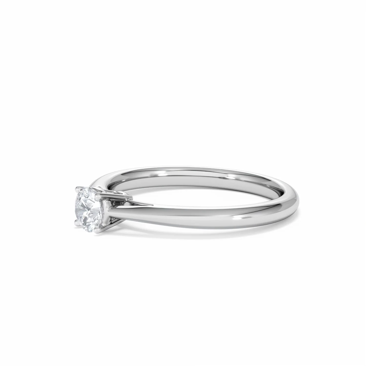 Engagement Ring Elysia 0.33ct Lab Diamond G/Vs in 18K White Gold - Image 76