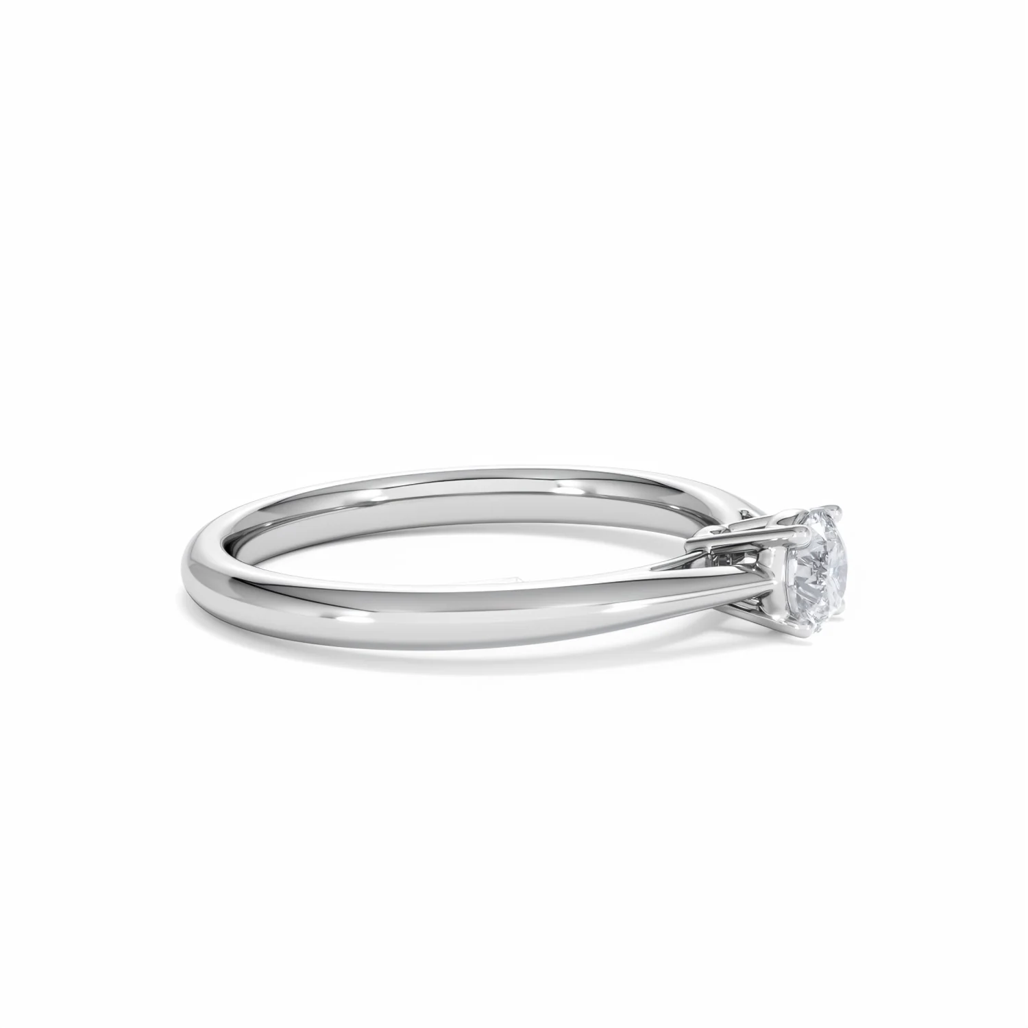 Engagement Ring Elysia 0.33ct Lab Diamond G/Vs in Platinum - Image 23
