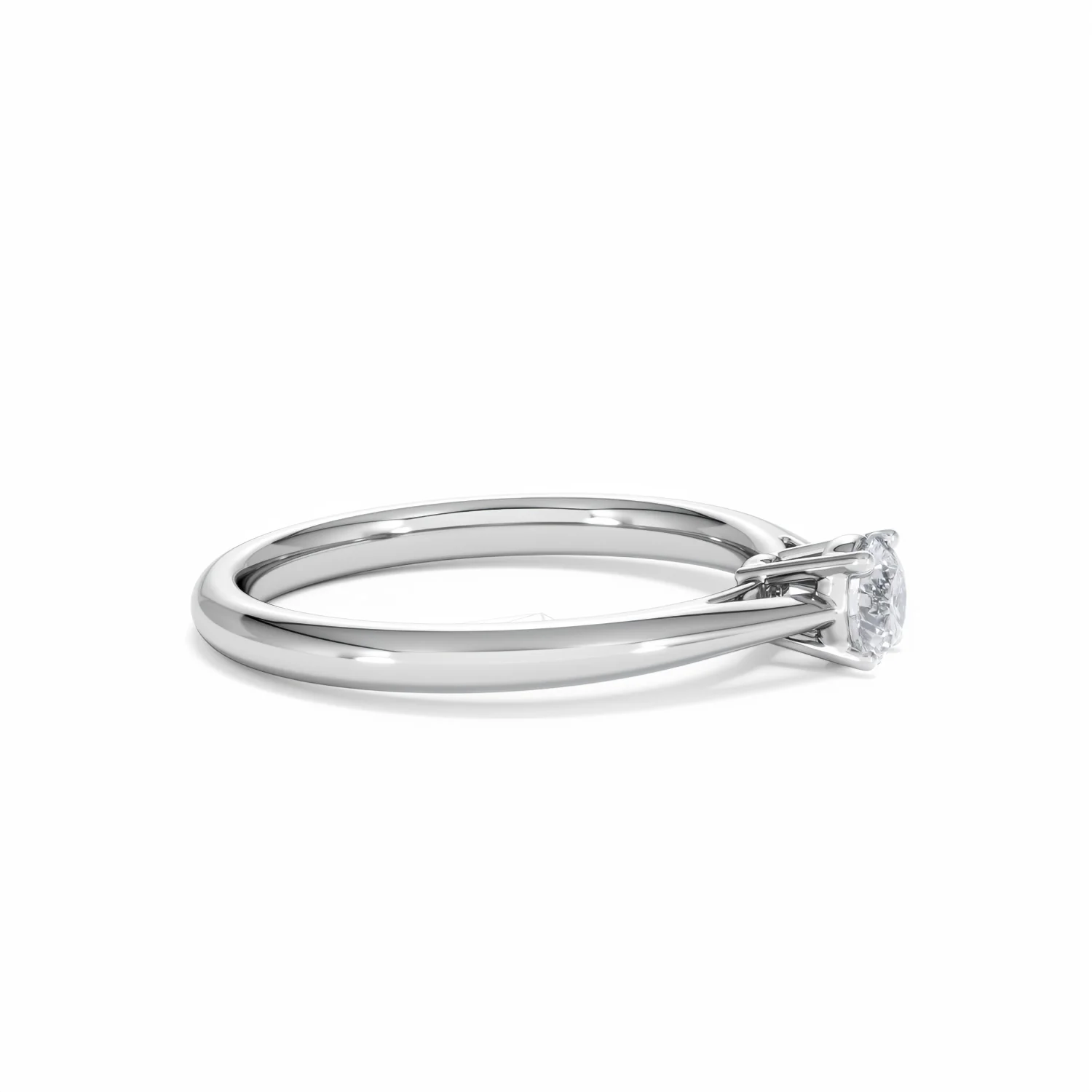 Engagement Ring Elysia 0.33ct Lab Diamond G/Vs in Platinum - Image 24