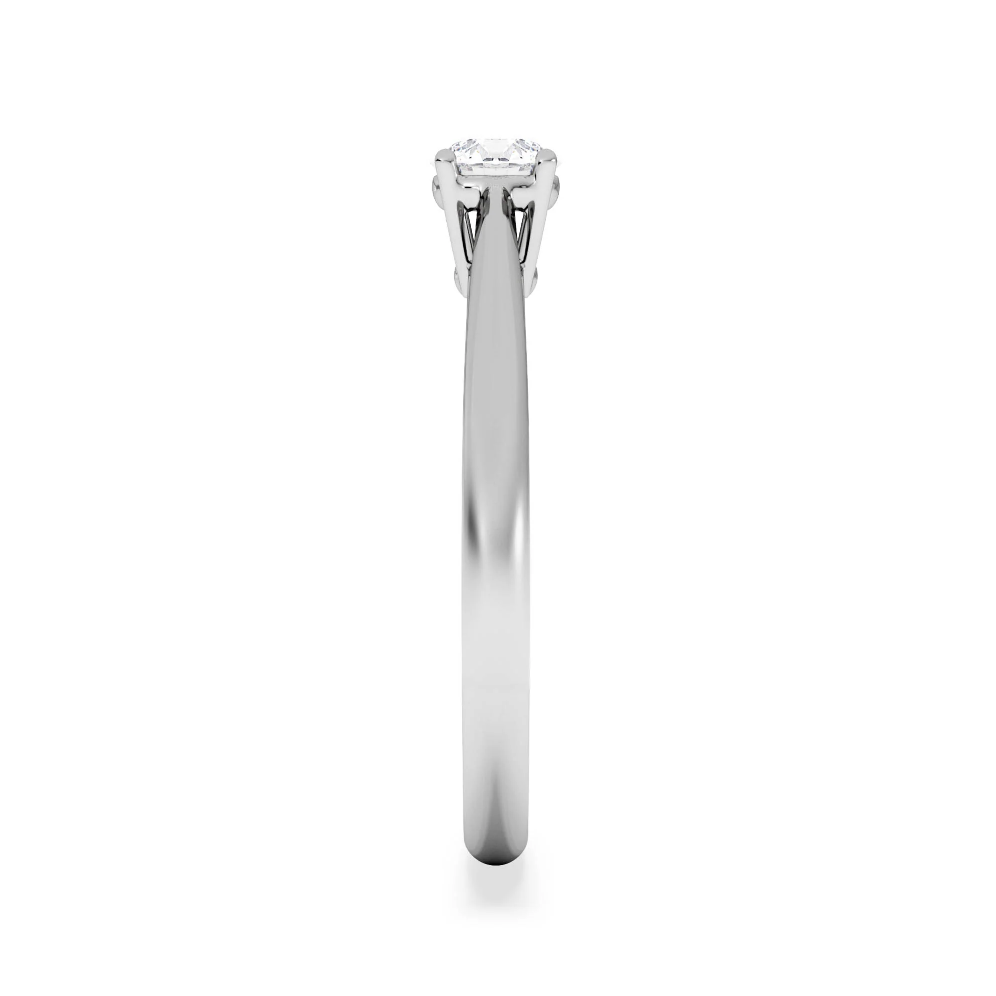 Engagement Ring Elysia 0.33ct Lab Diamond G/Vs in Platinum - Image 5