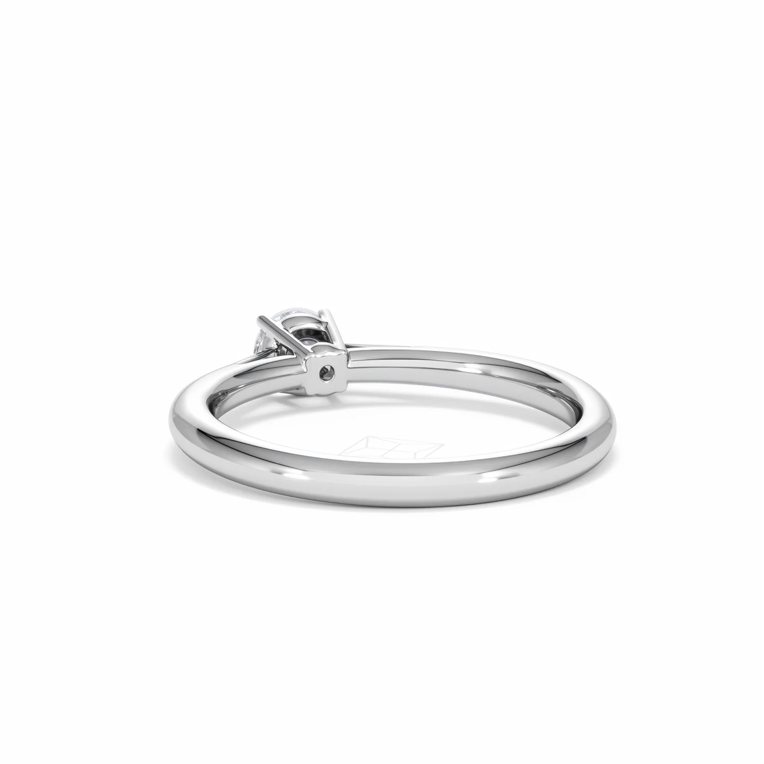 Engagement Ring Elysia 0.33ct Lab Diamond G/Vs in Platinum - Image 53
