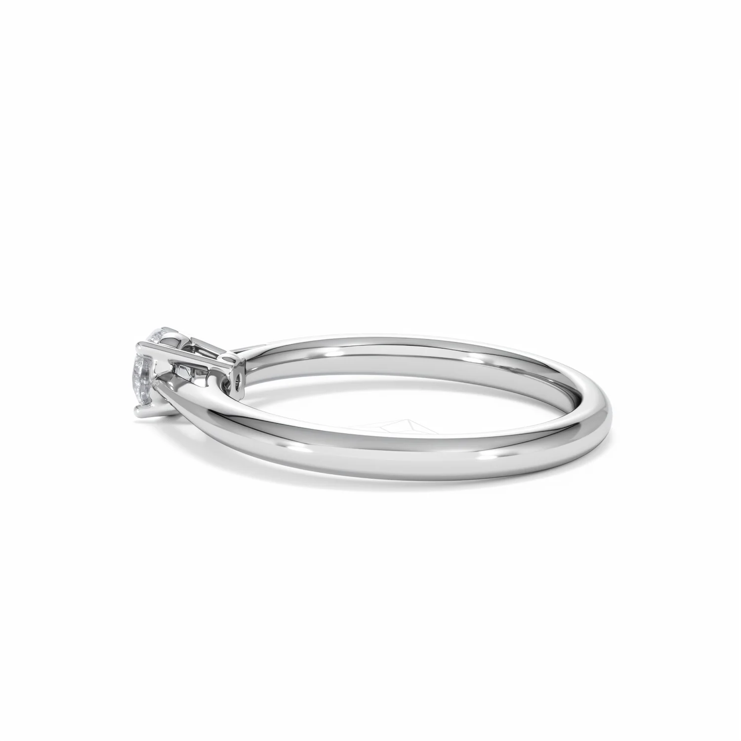 Engagement Ring Elysia 0.33ct Lab Diamond G/Vs in Platinum - Image 64