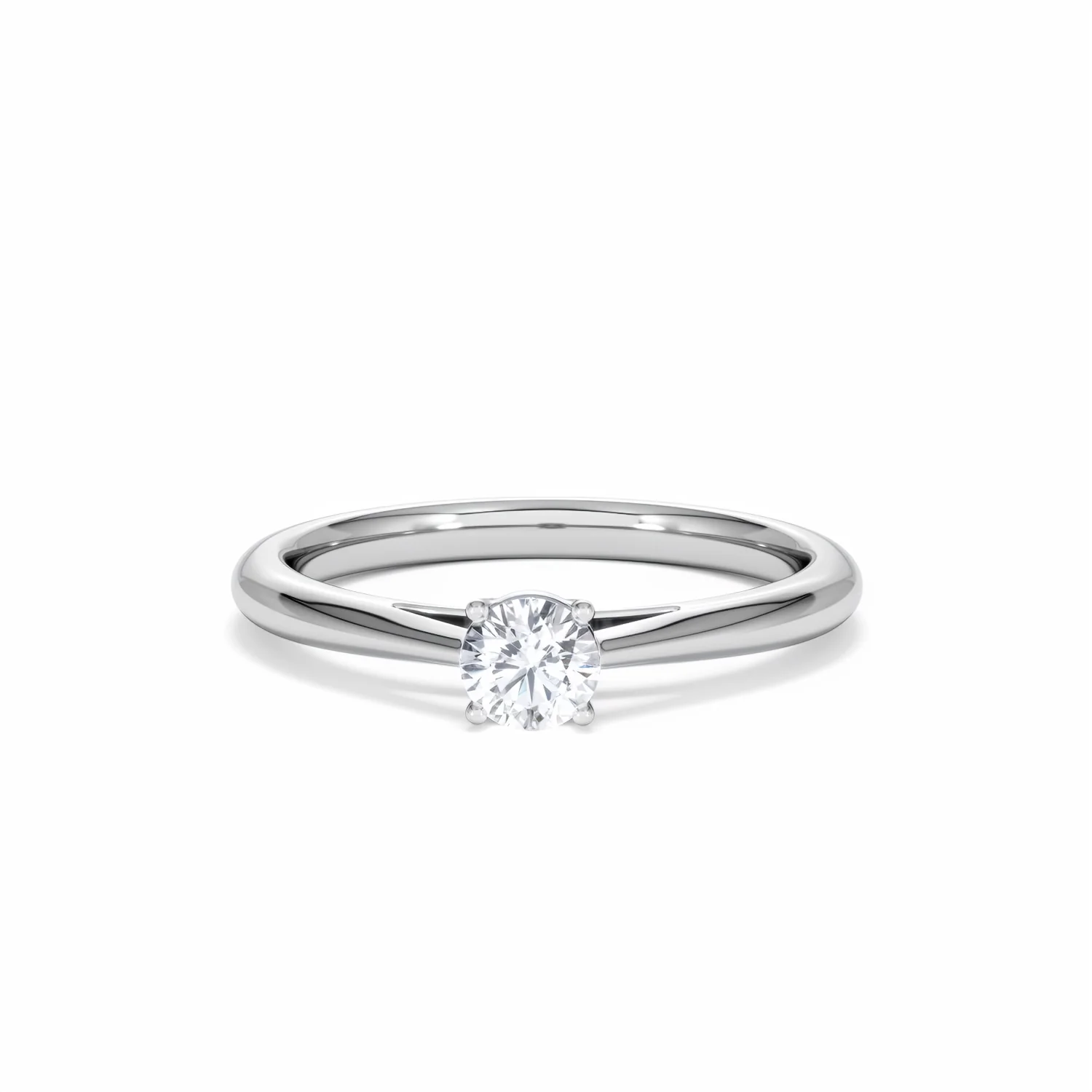 Engagement Ring Elysia 0.33ct Lab Diamond G/Vs in Platinum - Image 87