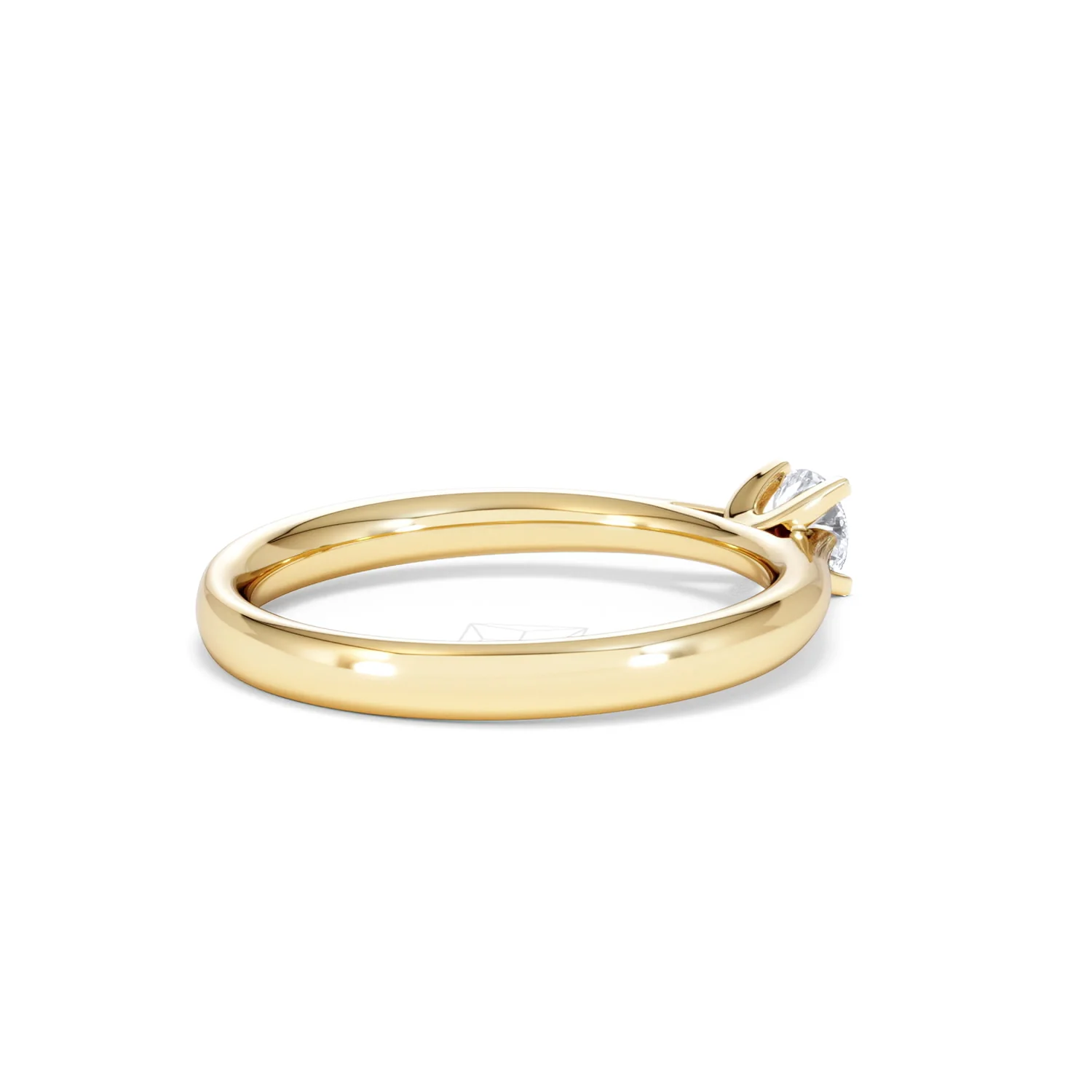 Engagement Ring Grace 0.25ct Lab Diamond G/Vs in 18K Gold - Image 36