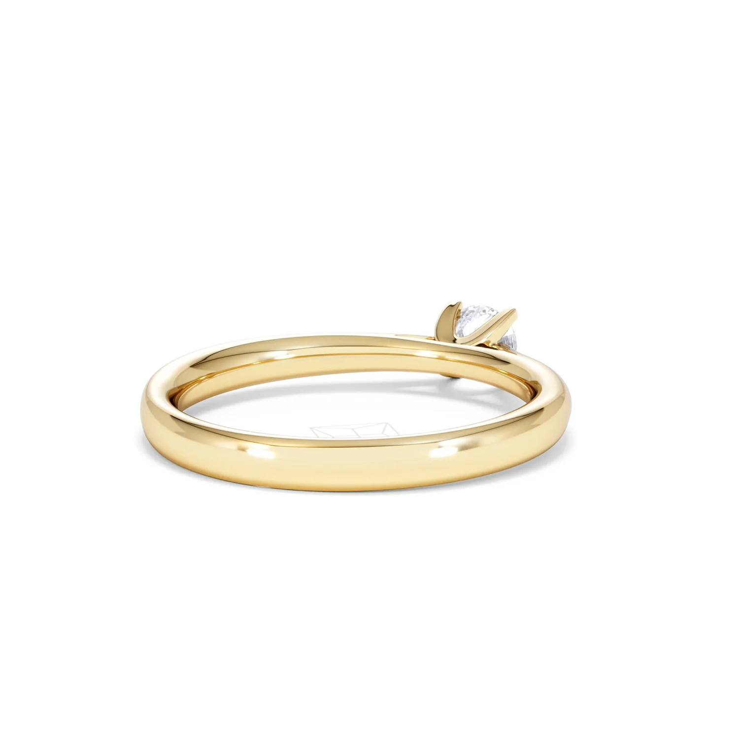 Engagement Ring Grace 0.25ct Lab Diamond G/Vs in 18K Gold - Image 41