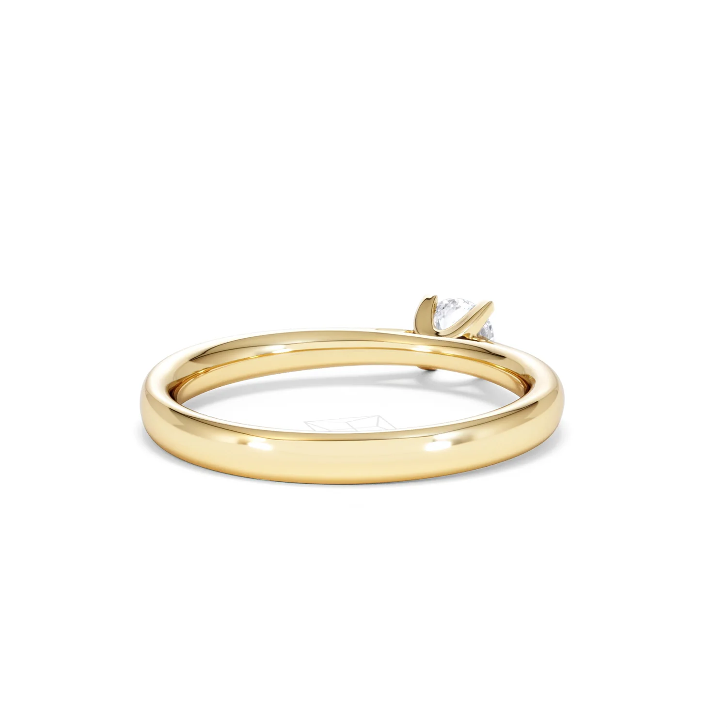 Engagement Ring Grace 0.25ct Lab Diamond G/Vs in 18K Gold - Image 42
