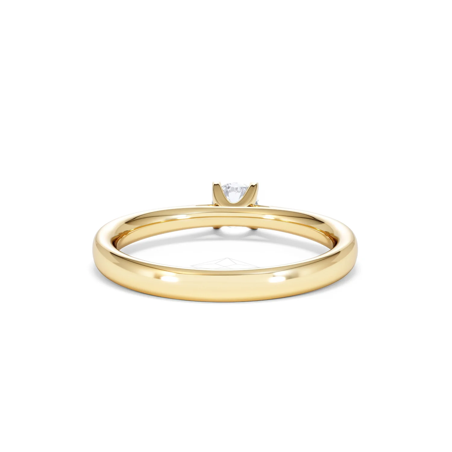 Engagement Ring Grace 0.25ct Lab Diamond G/Vs in 18K Gold - Image 47