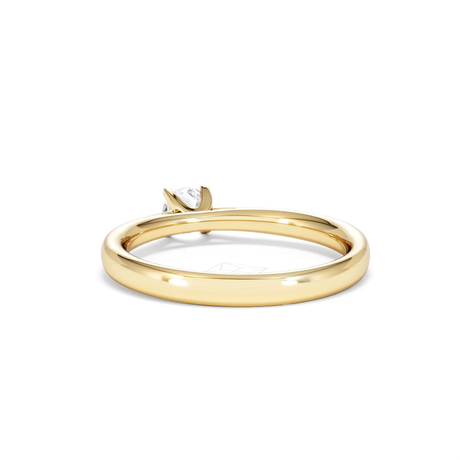 Engagement Ring Grace 0.25ct Lab Diamond G/Vs in 18K Gold - Image 52