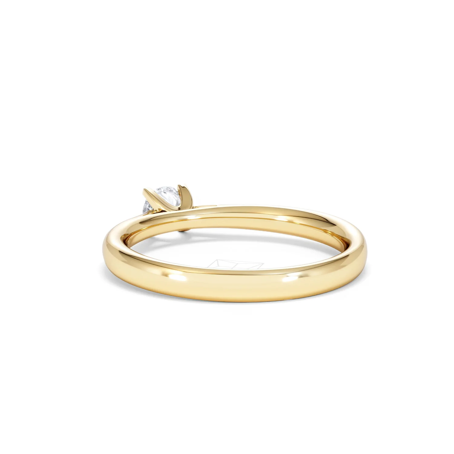 Engagement Ring Grace 0.25ct Lab Diamond G/Vs in 18K Gold - Image 54