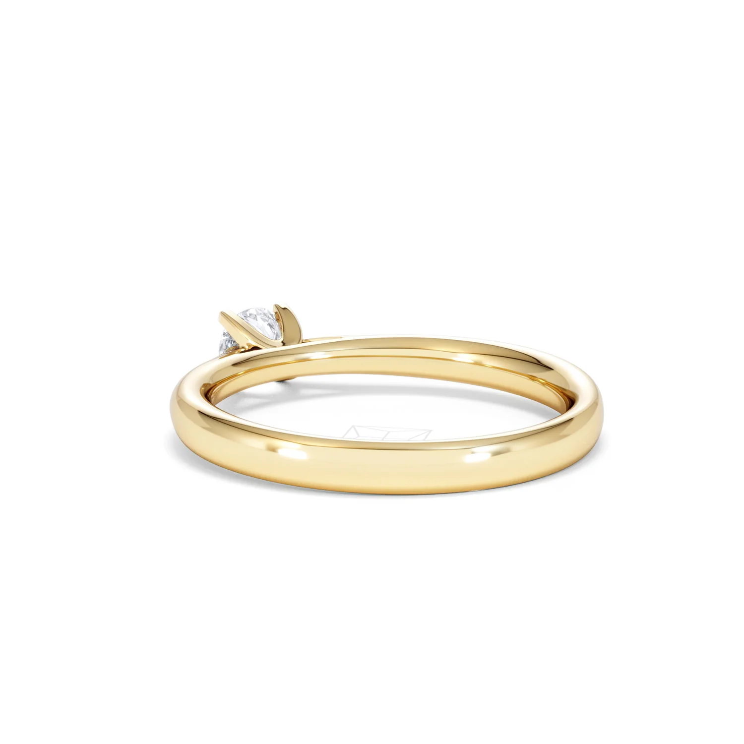 Engagement Ring Grace 0.25ct Lab Diamond G/Vs in 18K Gold - Image 55