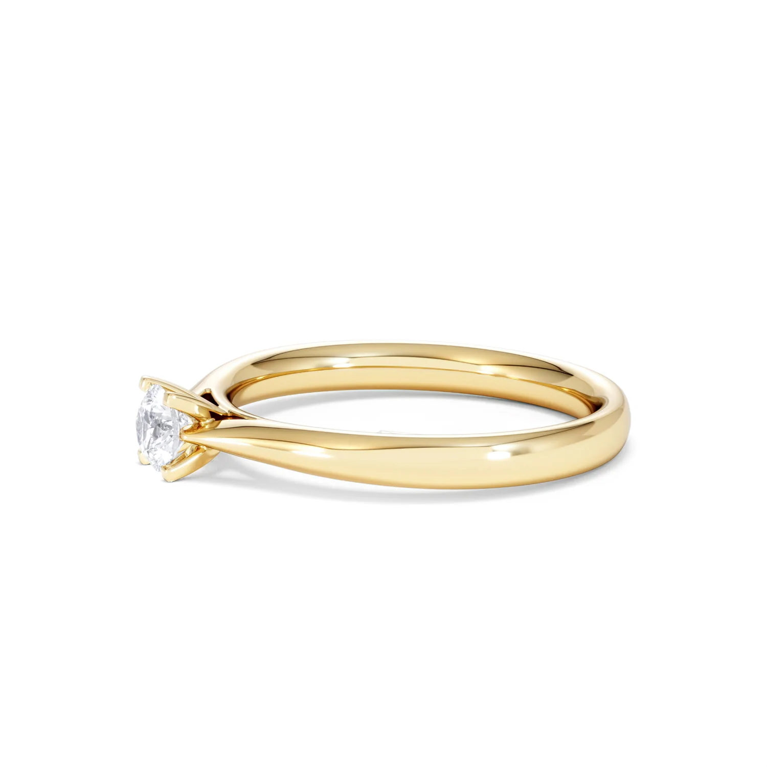Engagement Ring Grace 0.25ct Lab Diamond G/Vs in 18K Gold - Image 73