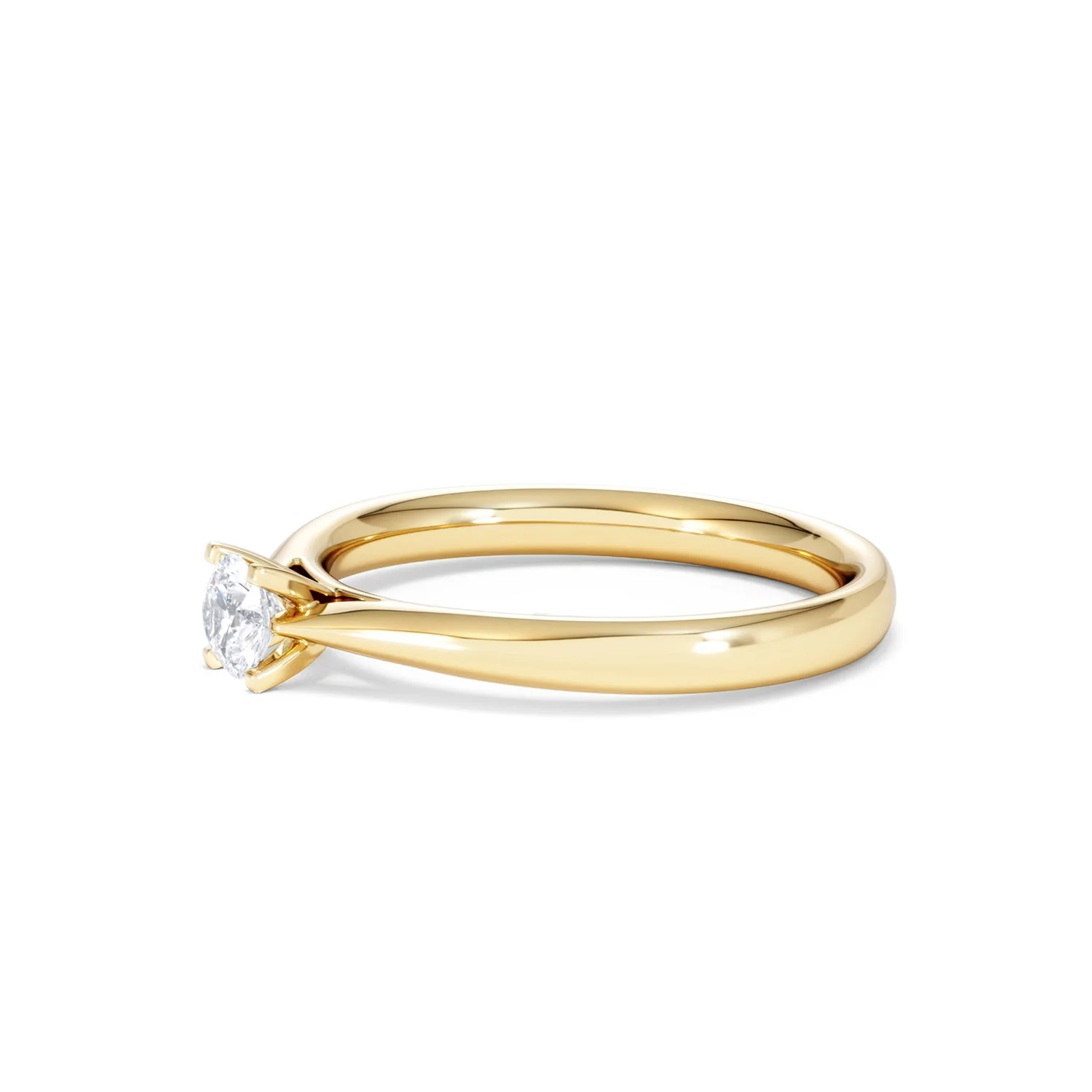 Engagement Ring Grace 0.25ct Lab Diamond G/Vs in 18K Gold - Image 74