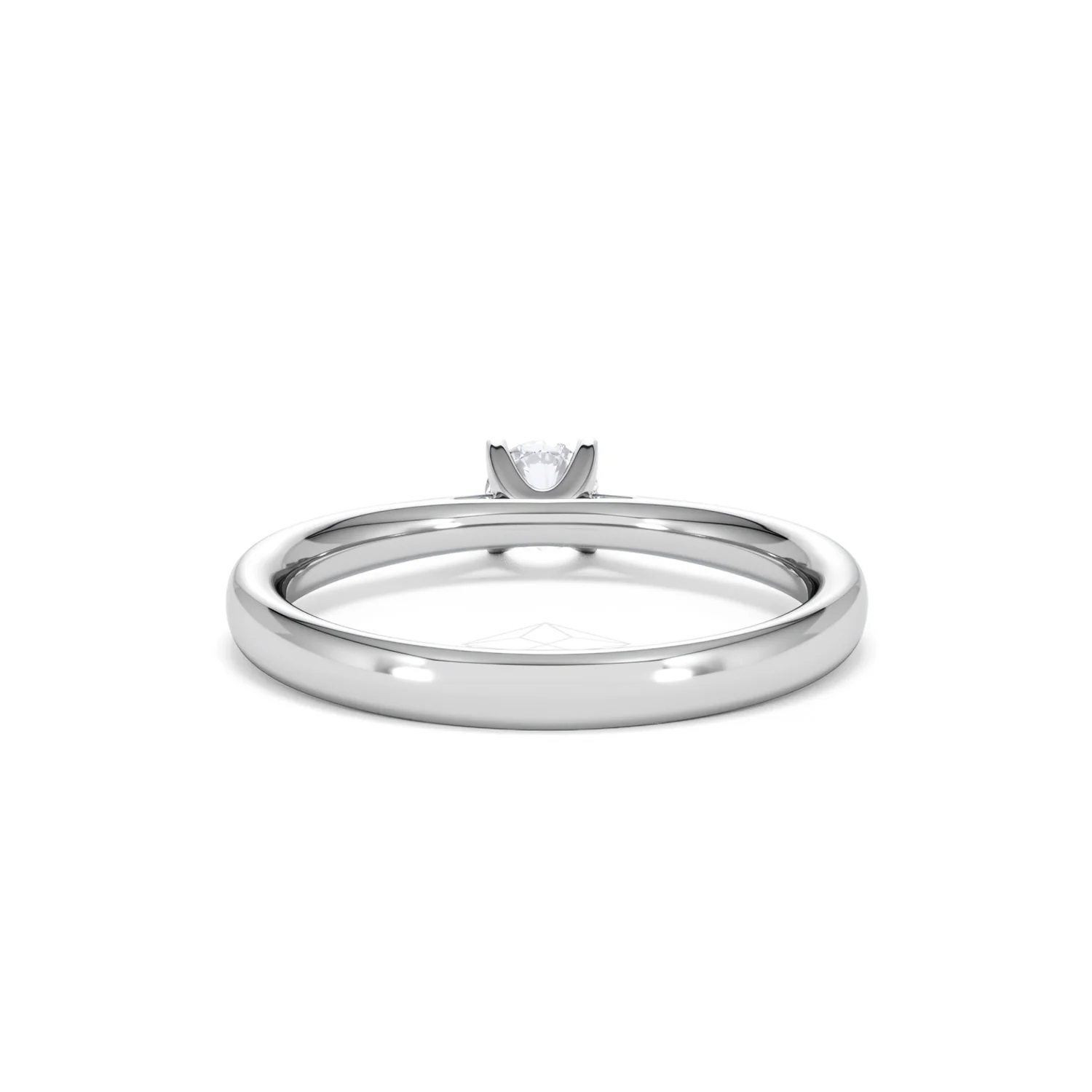 Engagement Ring Grace 0.25ct Lab Diamond G/Vs in 18K White Gold - Image 48