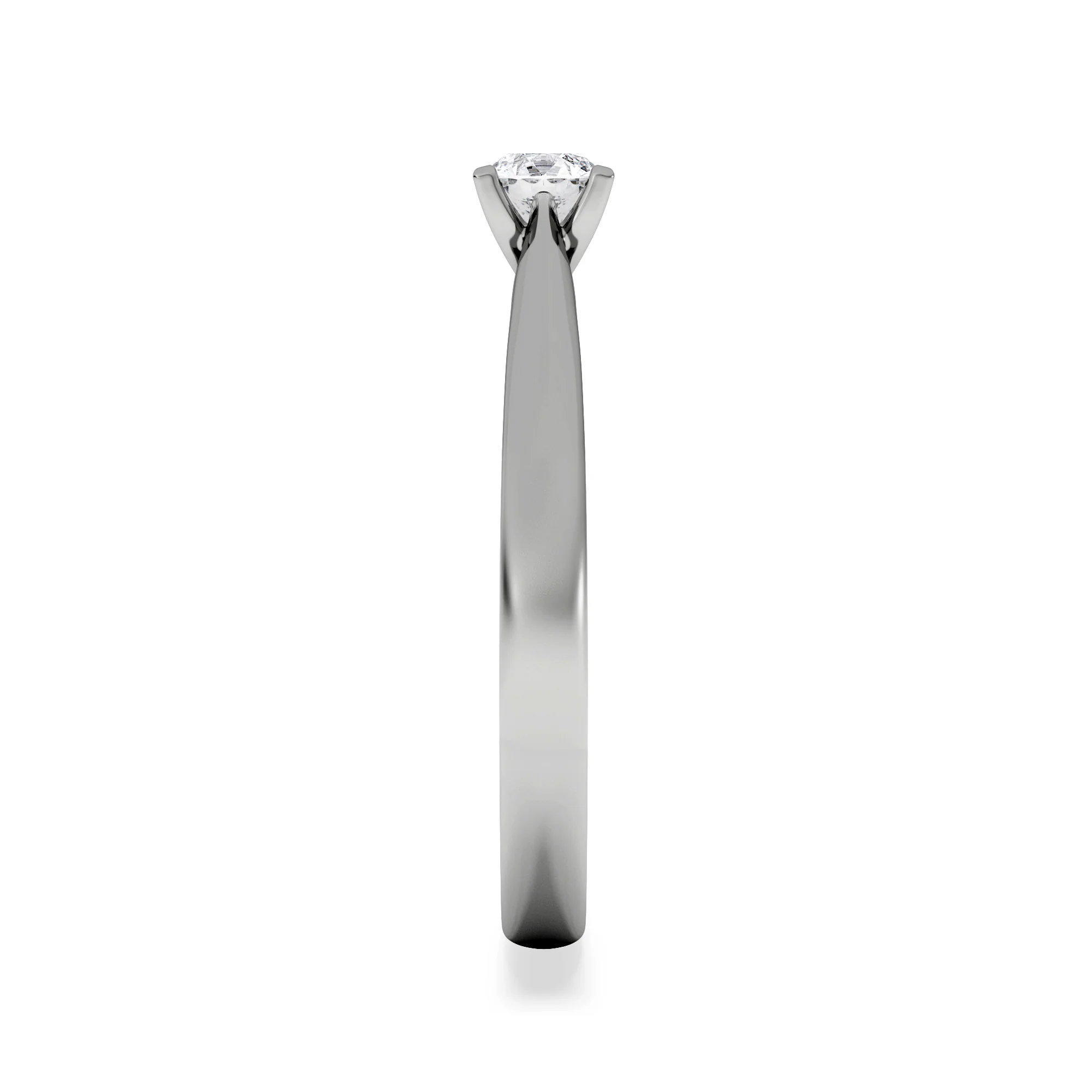 Engagement Ring Grace 0.25ct Lab Diamond G/Vs in 18K White Gold - Image 5