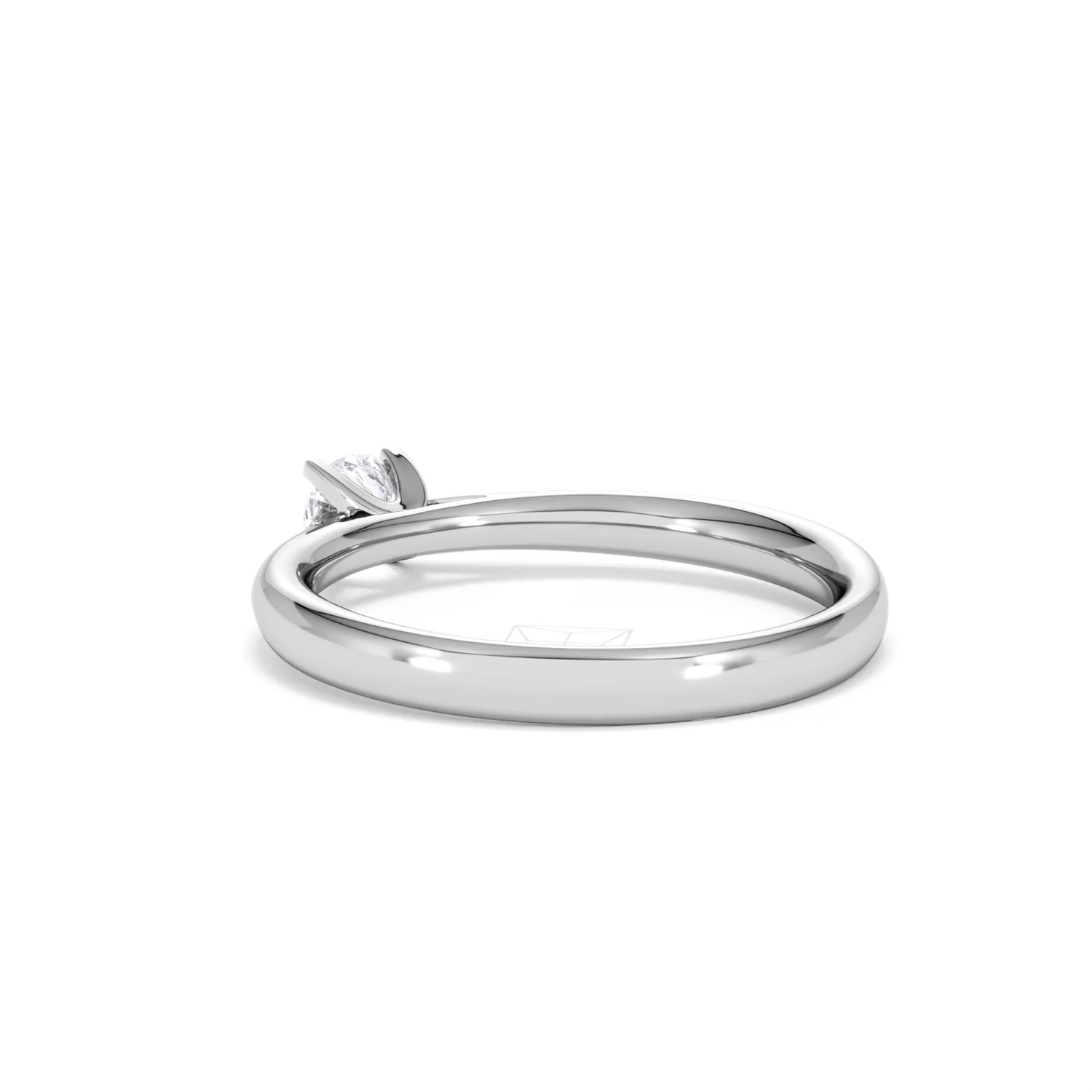 Engagement Ring Grace 0.25ct Lab Diamond G/Vs in 18K White Gold - Image 56