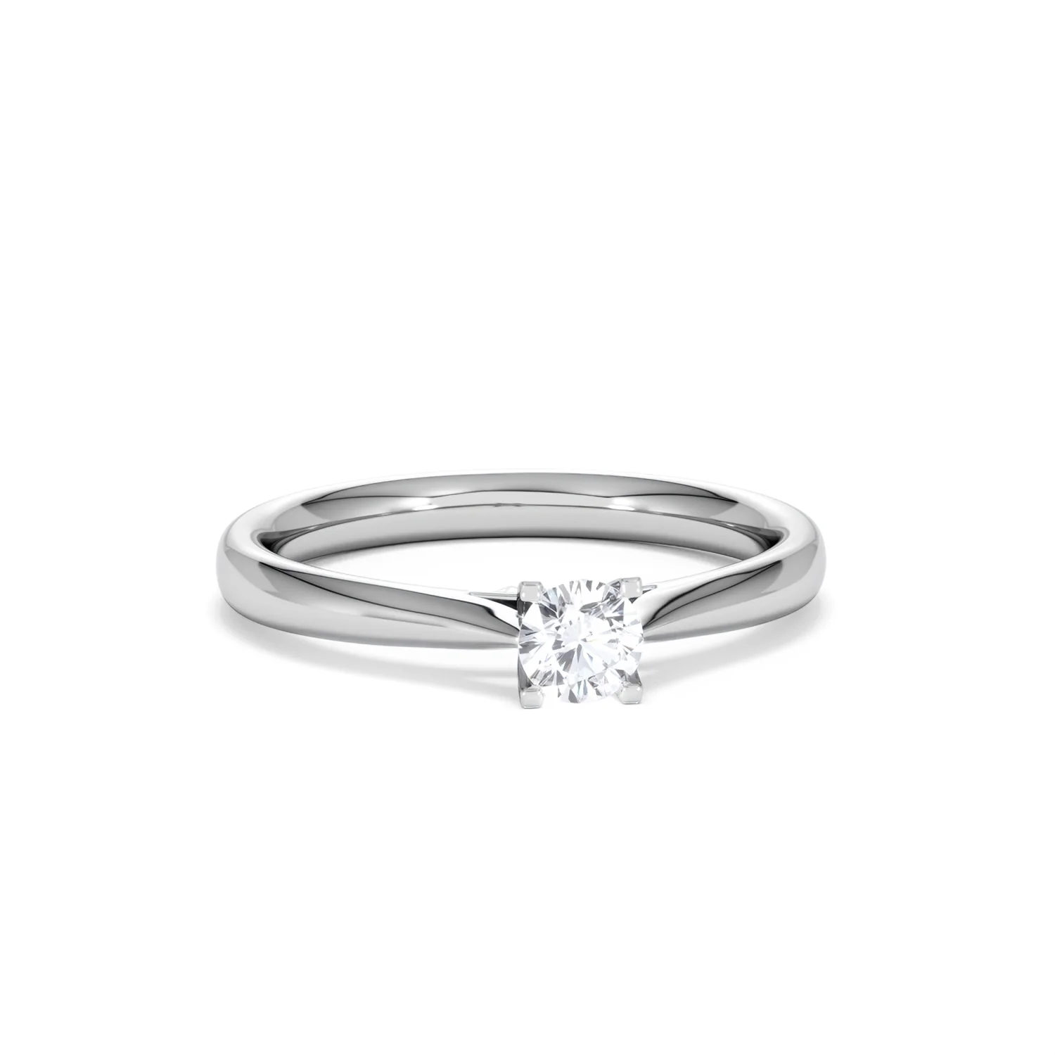 Engagement Ring Grace 0.25ct Lab Diamond G/Vs in Platinum - Image 10
