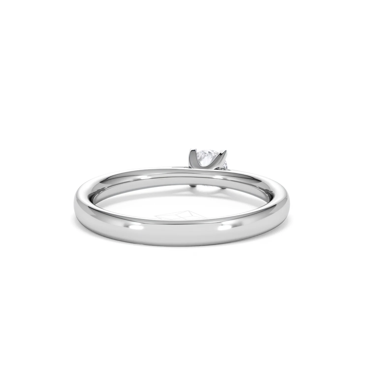 Engagement Ring Grace 0.25ct Lab Diamond G/Vs in Platinum - Image 45
