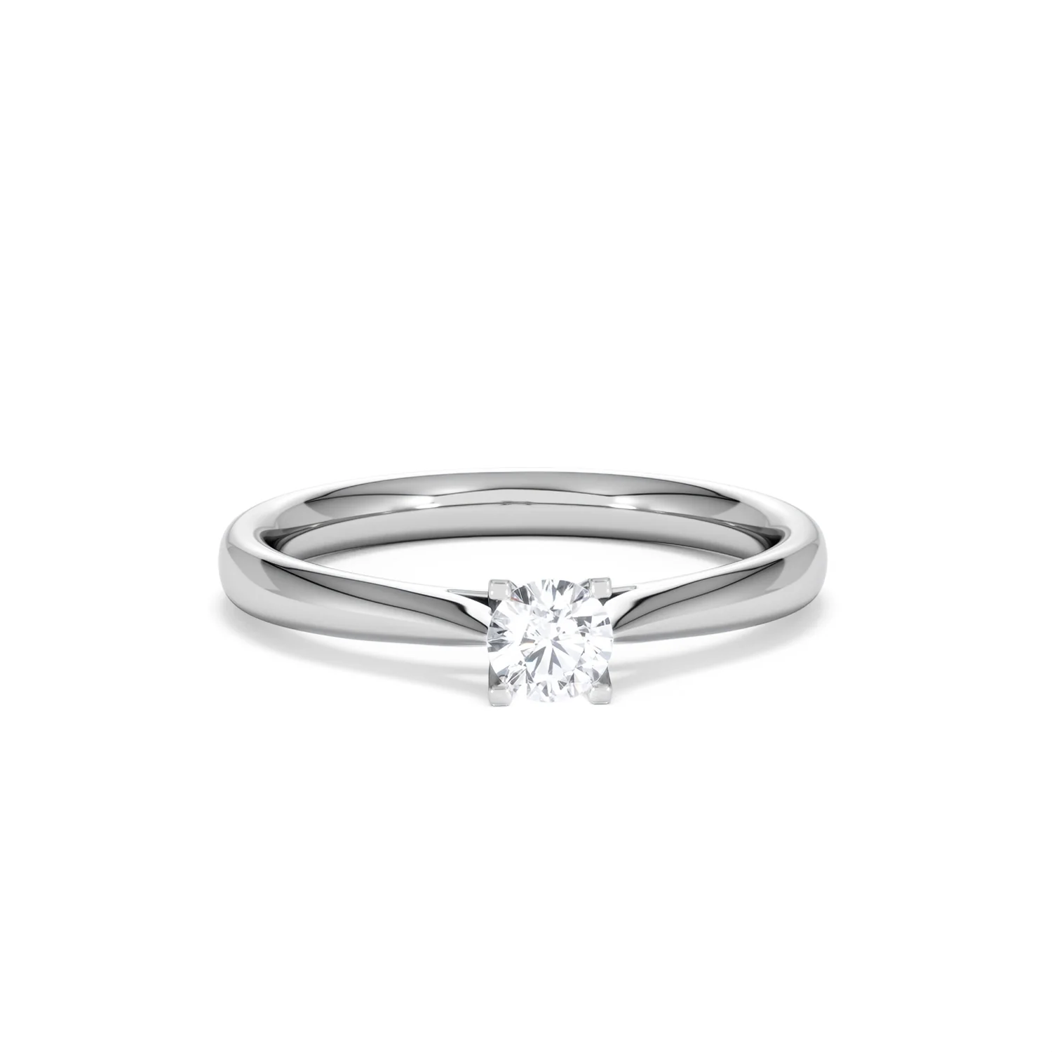 Engagement Ring Grace 0.25ct Lab Diamond G/Vs in Platinum - Image 9