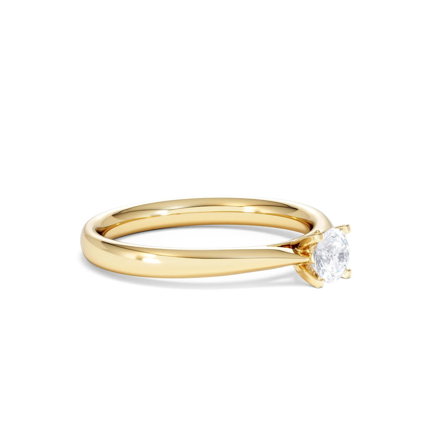 Engagement Ring Grace 0.33ct Lab Diamond G/Vs in 18K Gold - Image 19