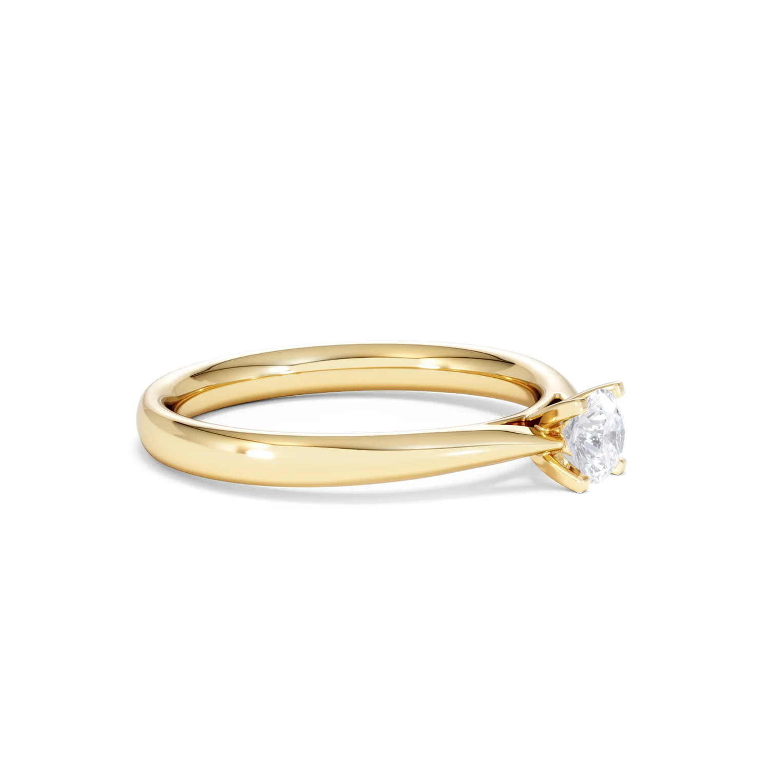Engagement Ring Grace 0.33ct Lab Diamond G/Vs in 18K Gold - Image 21