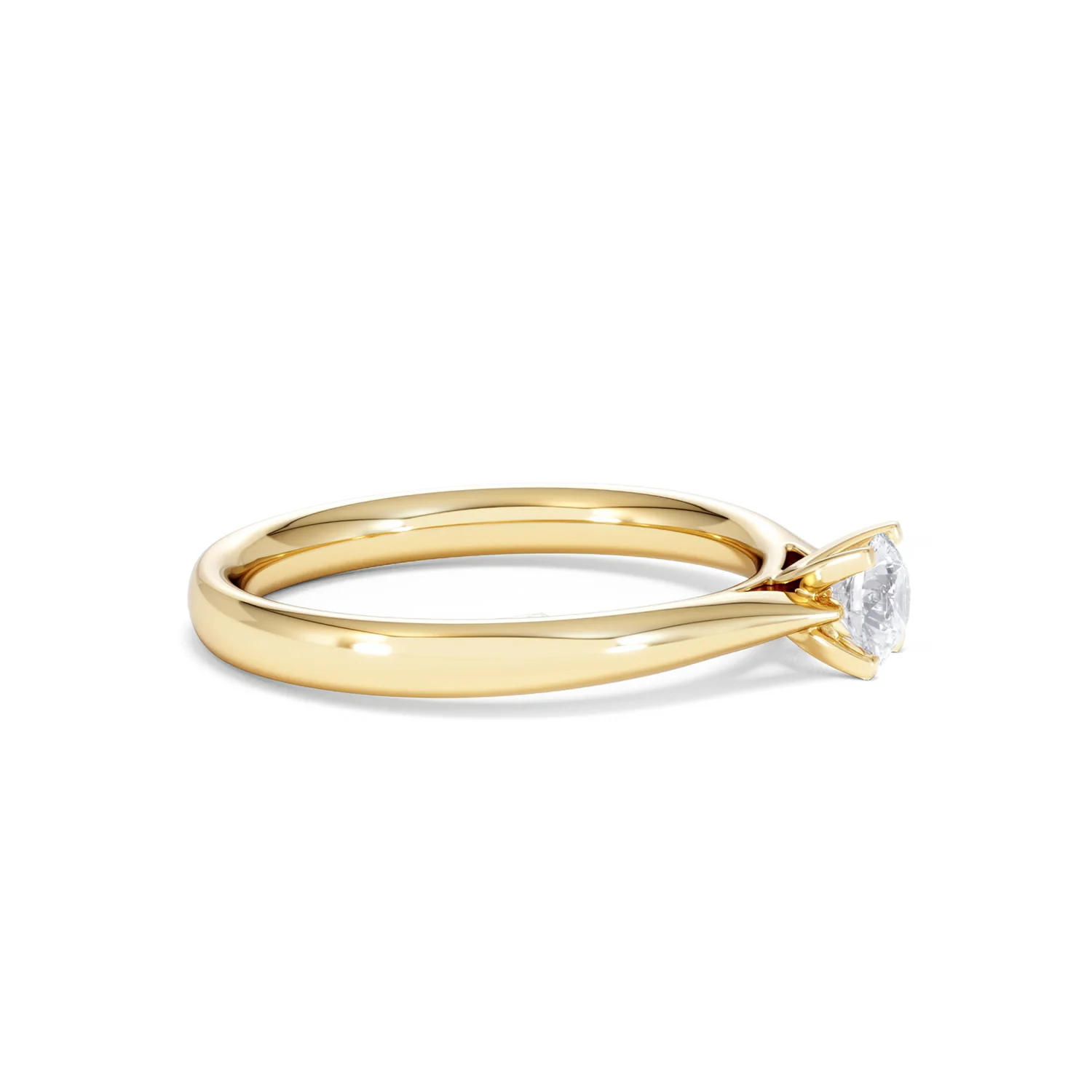 Engagement Ring Grace 0.33ct Lab Diamond G/Vs in 18K Gold - Image 24