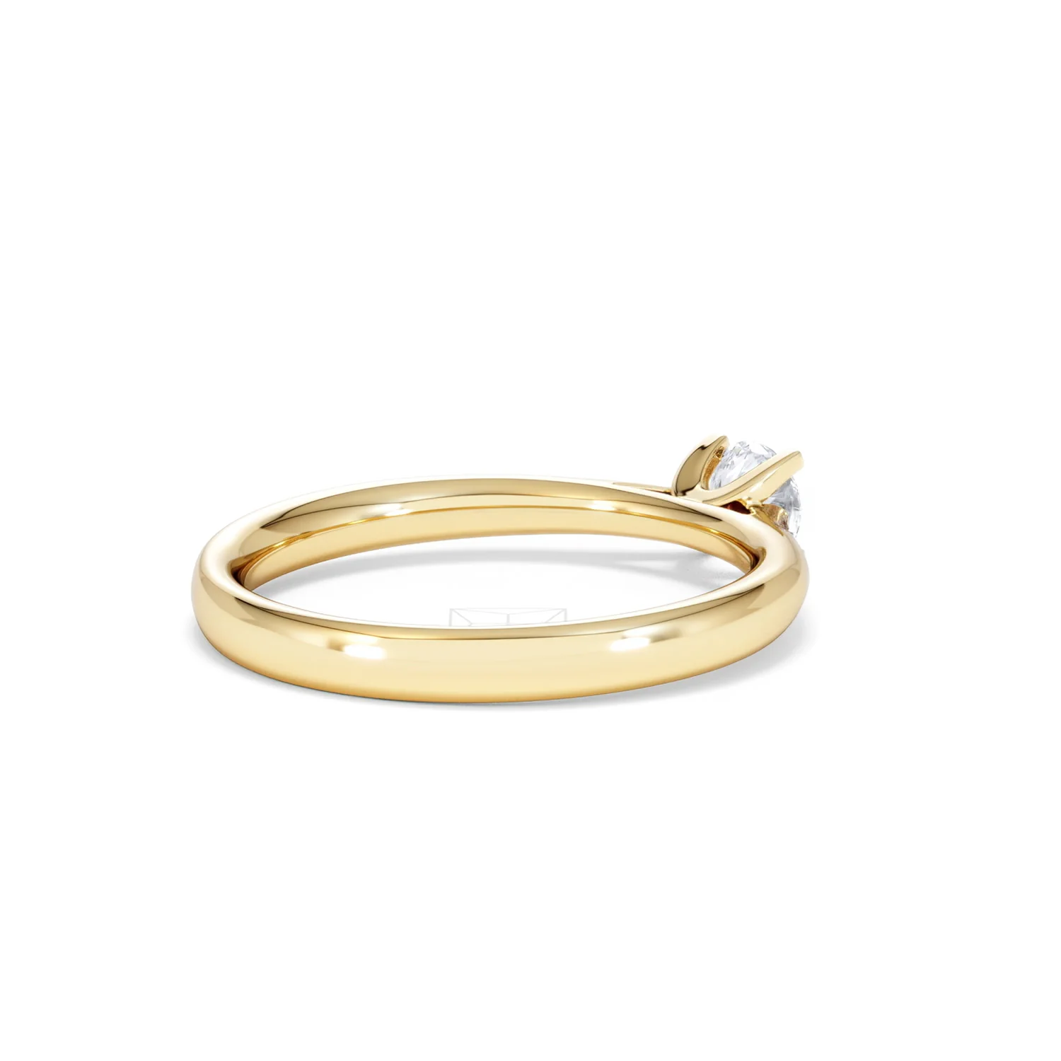Engagement Ring Grace 0.33ct Lab Diamond G/Vs in 18K Gold - Image 38