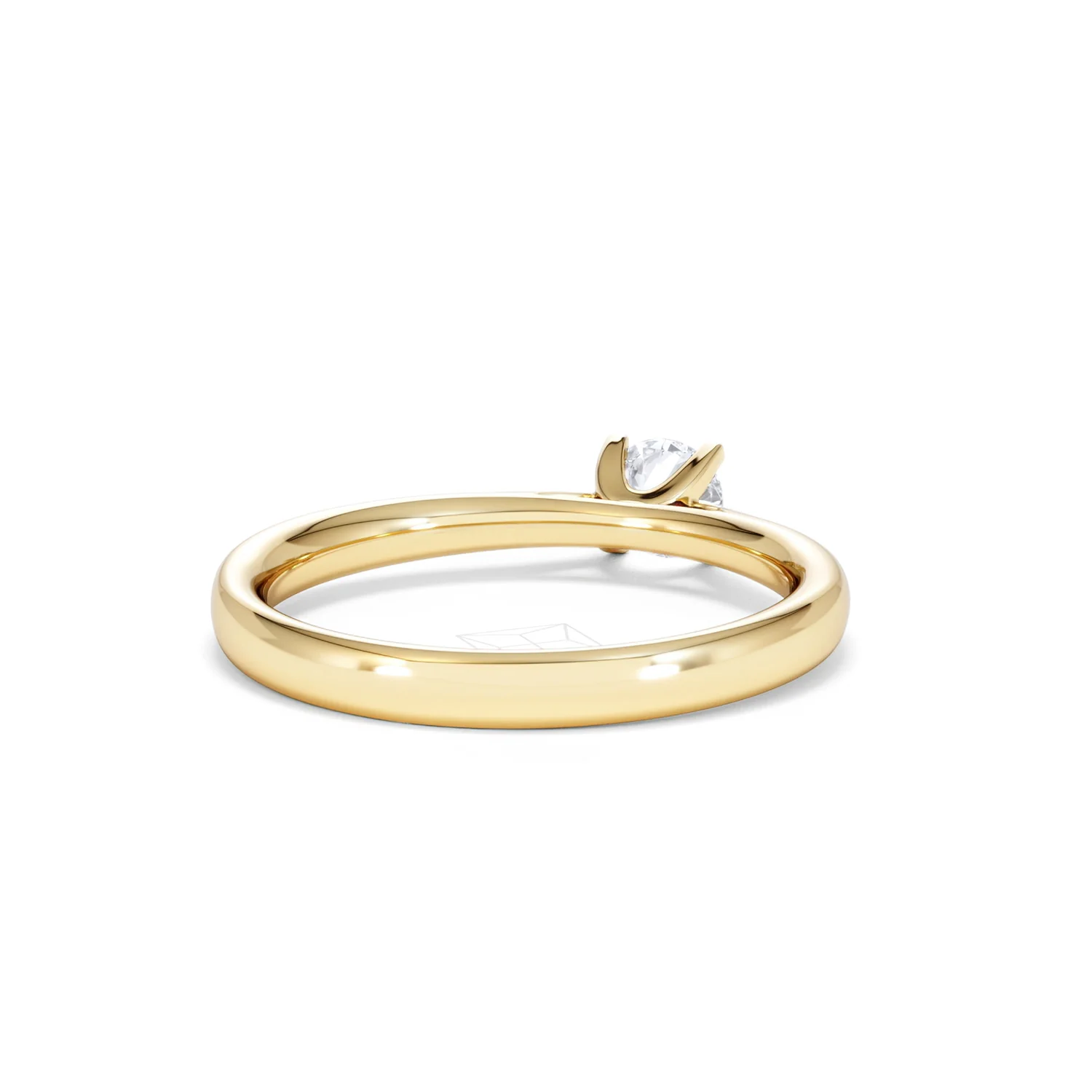 Engagement Ring Grace 0.33ct Lab Diamond G/Vs in 18K Gold - Image 43