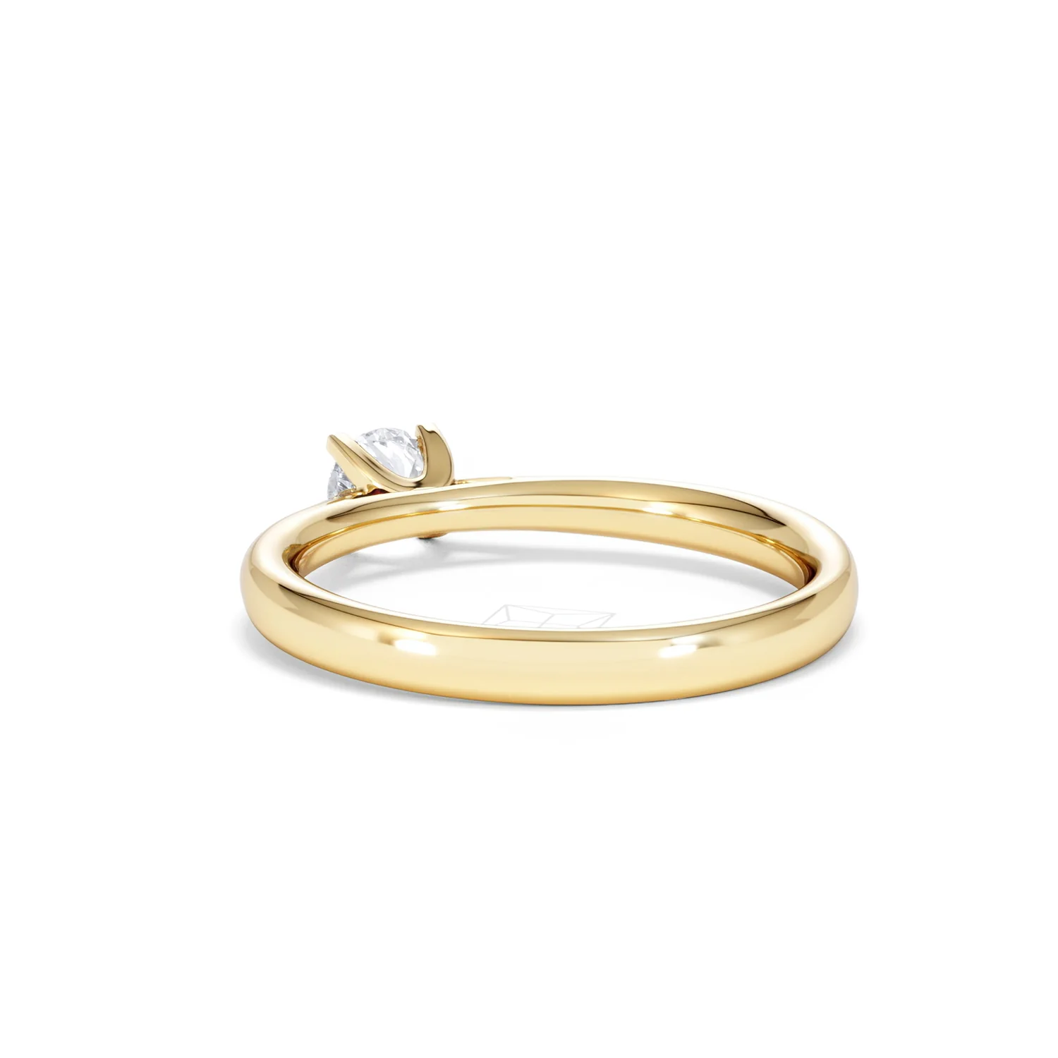 Engagement Ring Grace 0.33ct Lab Diamond G/Vs in 18K Gold - Image 54