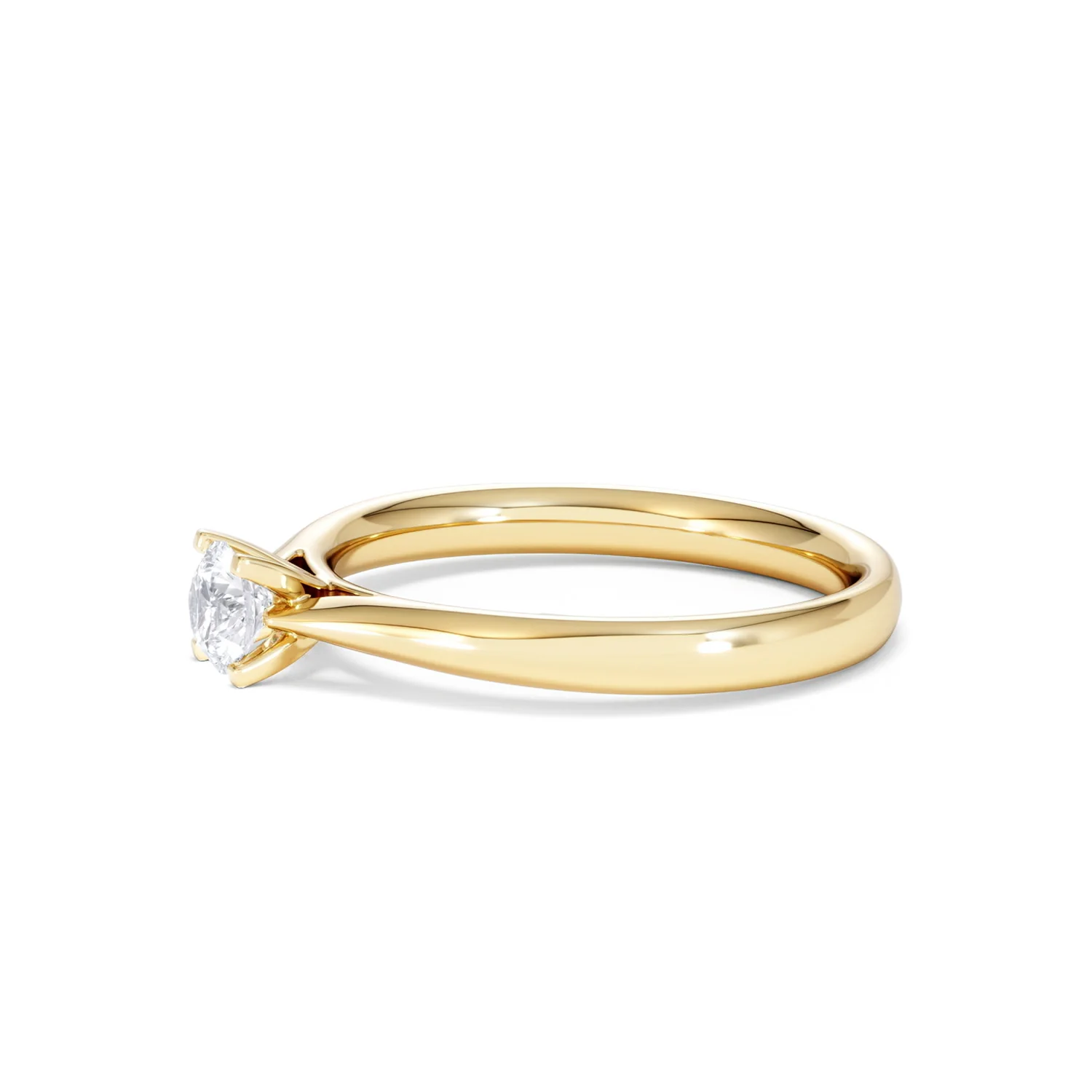 Engagement Ring Grace 0.33ct Lab Diamond G/Vs in 18K Gold - Image 73