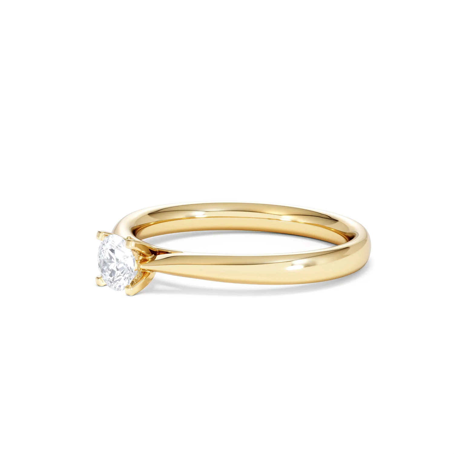 Engagement Ring Grace 0.33ct Lab Diamond G/Vs in 18K Gold - Image 77