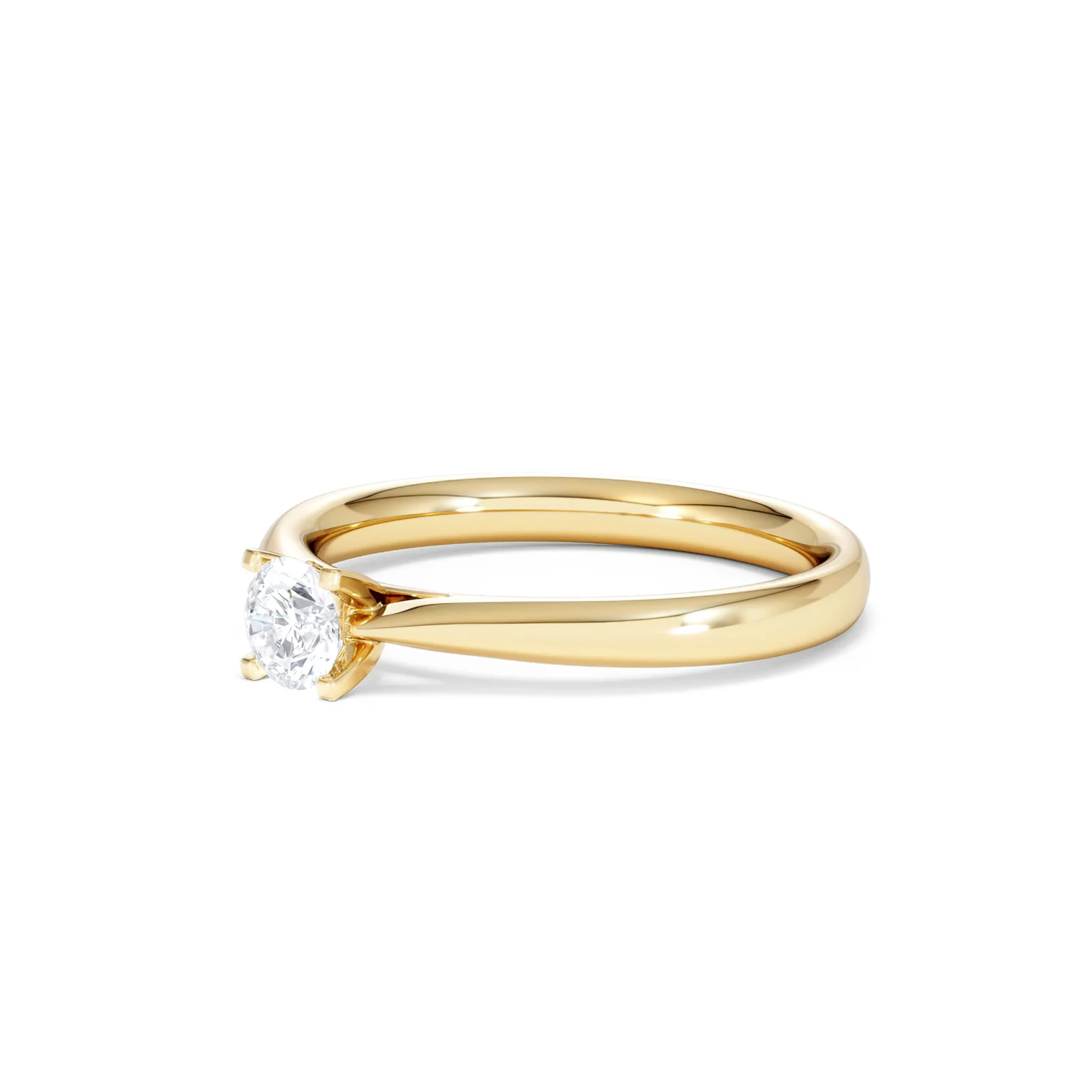 Engagement Ring Grace 0.33ct Lab Diamond G/Vs in 18K Gold - Image 78