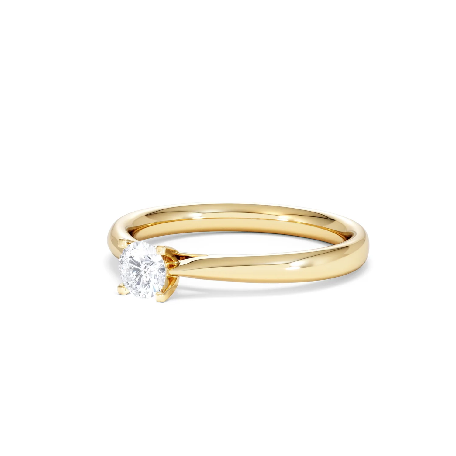 Engagement Ring Grace 0.33ct Lab Diamond G/Vs in 18K Gold - Image 80