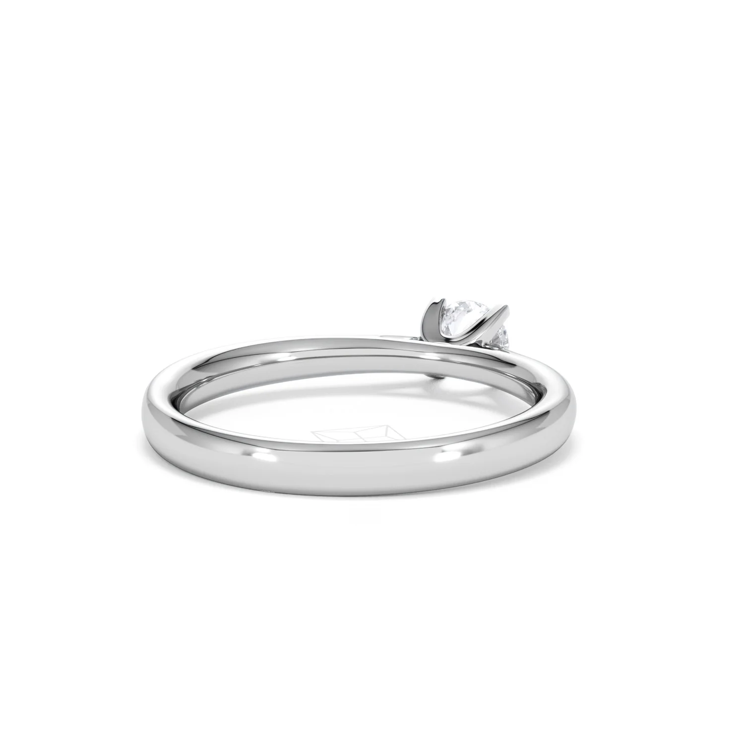 Engagement Ring Grace 0.33ct Lab Diamond G/Vs in 18K White Gold - Image 42