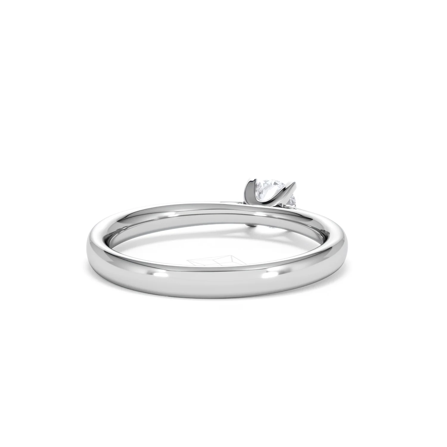Engagement Ring Grace 0.33ct Lab Diamond G/Vs in 18K White Gold - Image 43