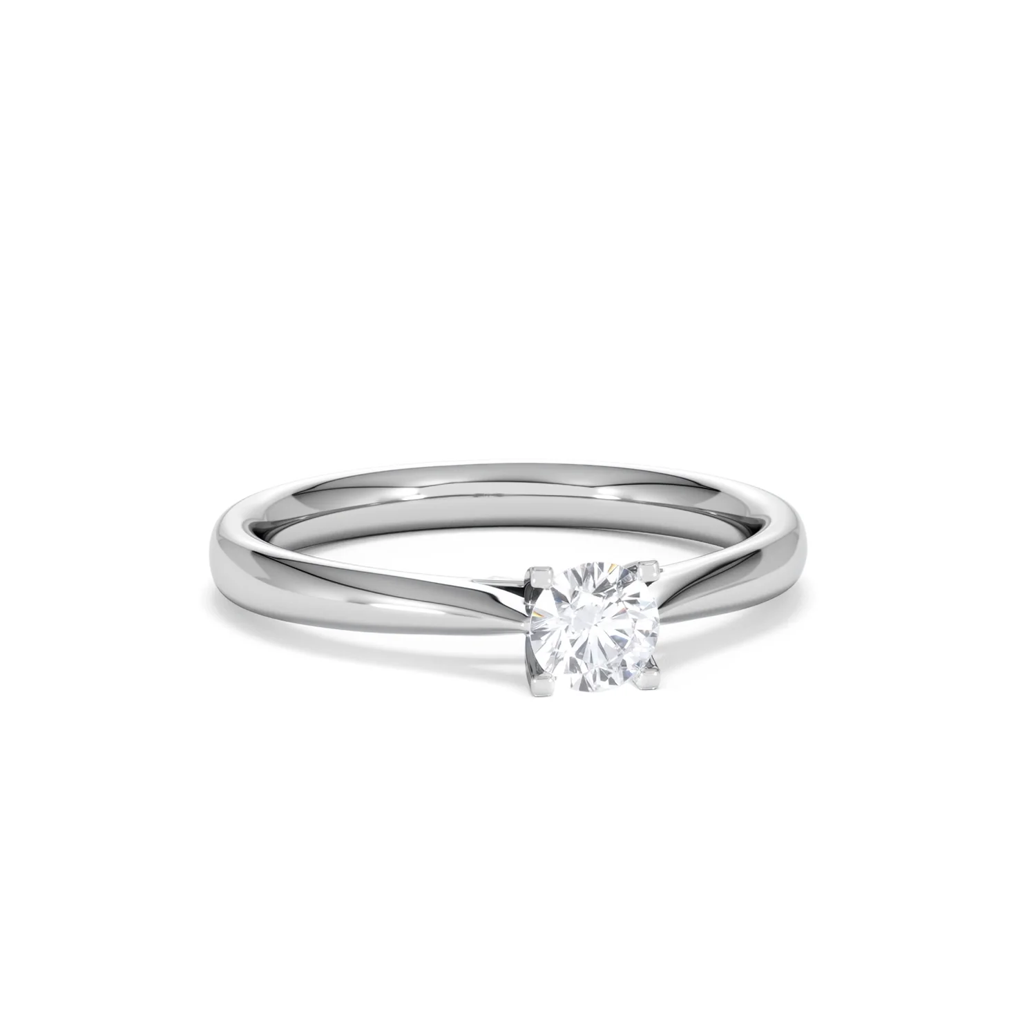 Engagement Ring Grace 0.33ct Lab Diamond G/Vs in Platinum - Image 11