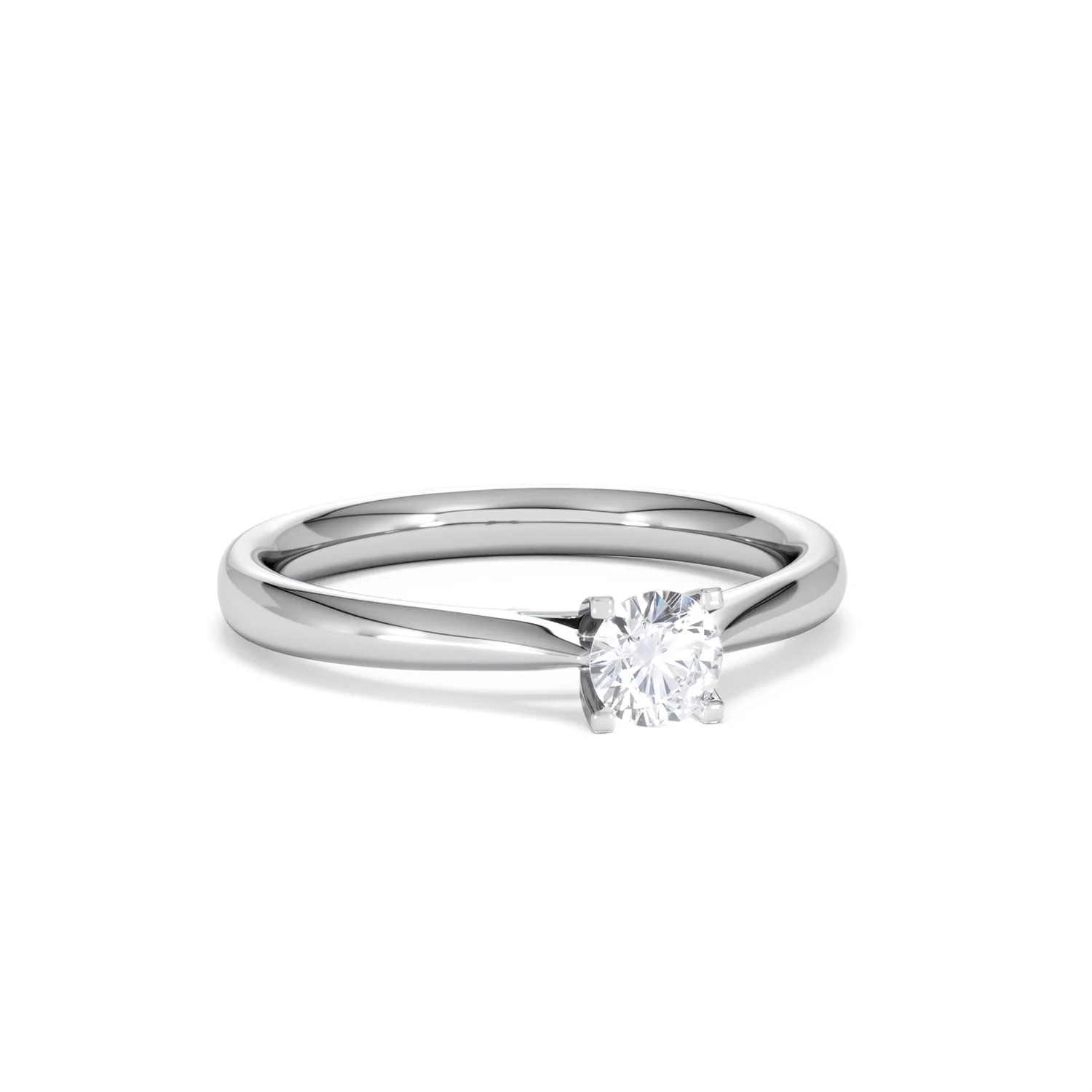 Engagement Ring Grace 0.33ct Lab Diamond G/Vs in Platinum - Image 12