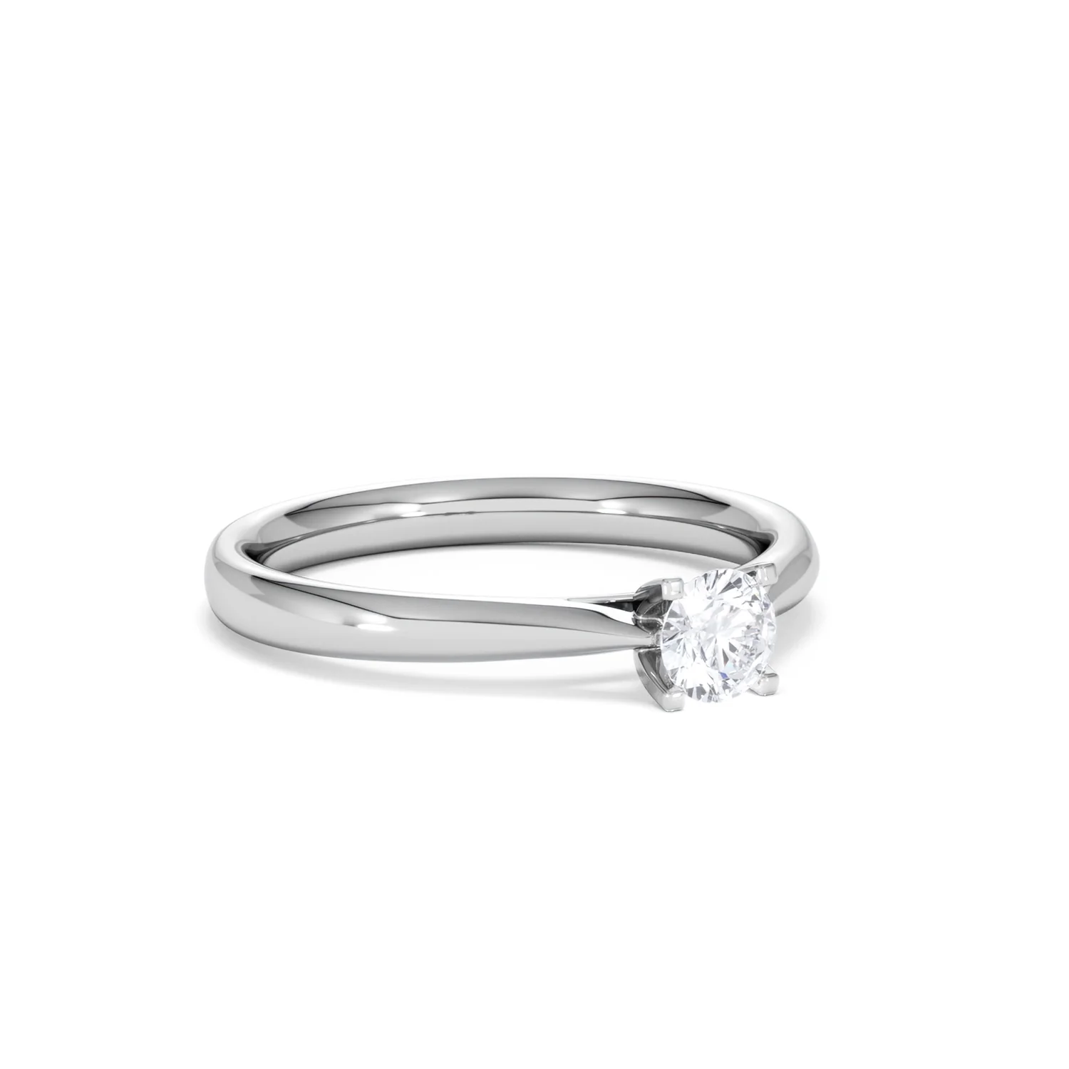 Engagement Ring Grace 0.33ct Lab Diamond G/Vs in Platinum - Image 15