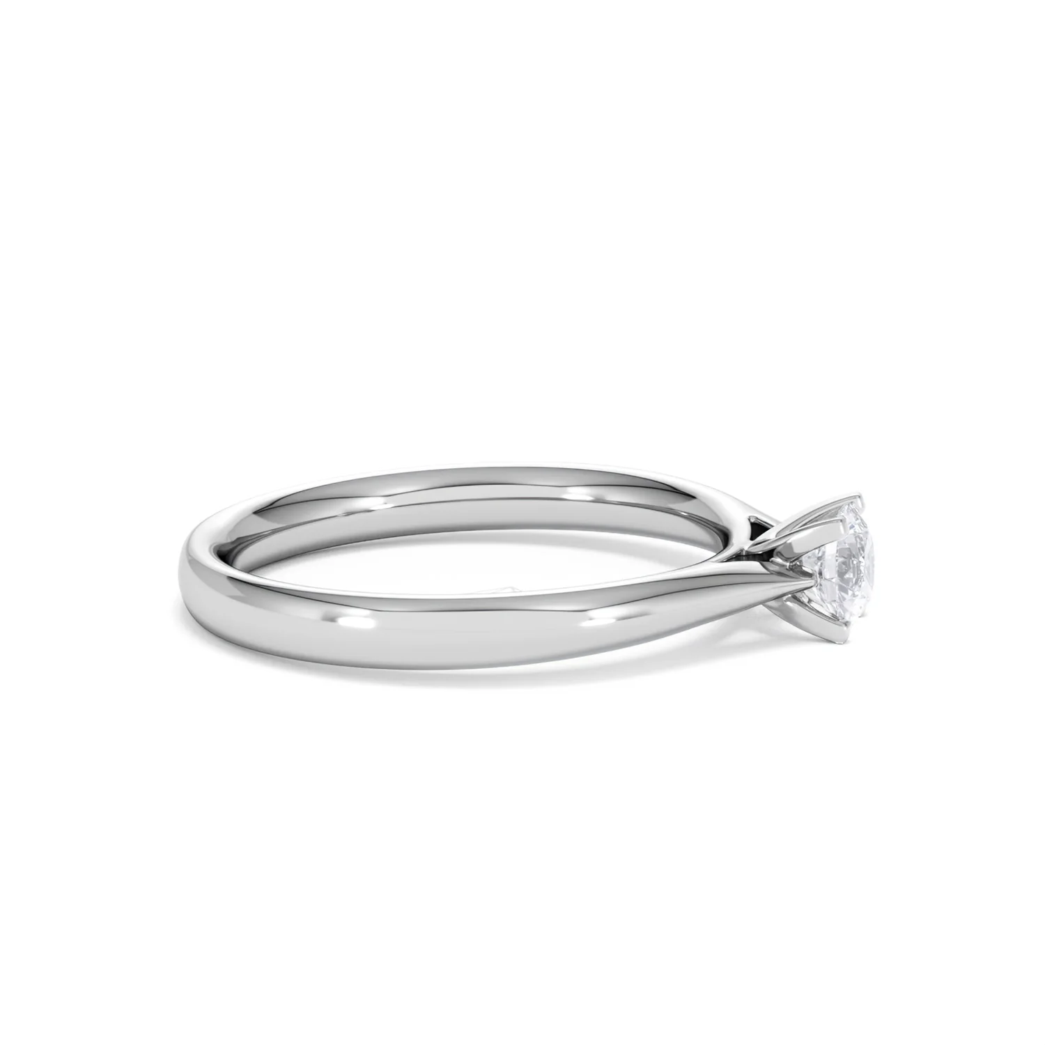 Engagement Ring Grace 0.33ct Lab Diamond G/Vs in Platinum - Image 25