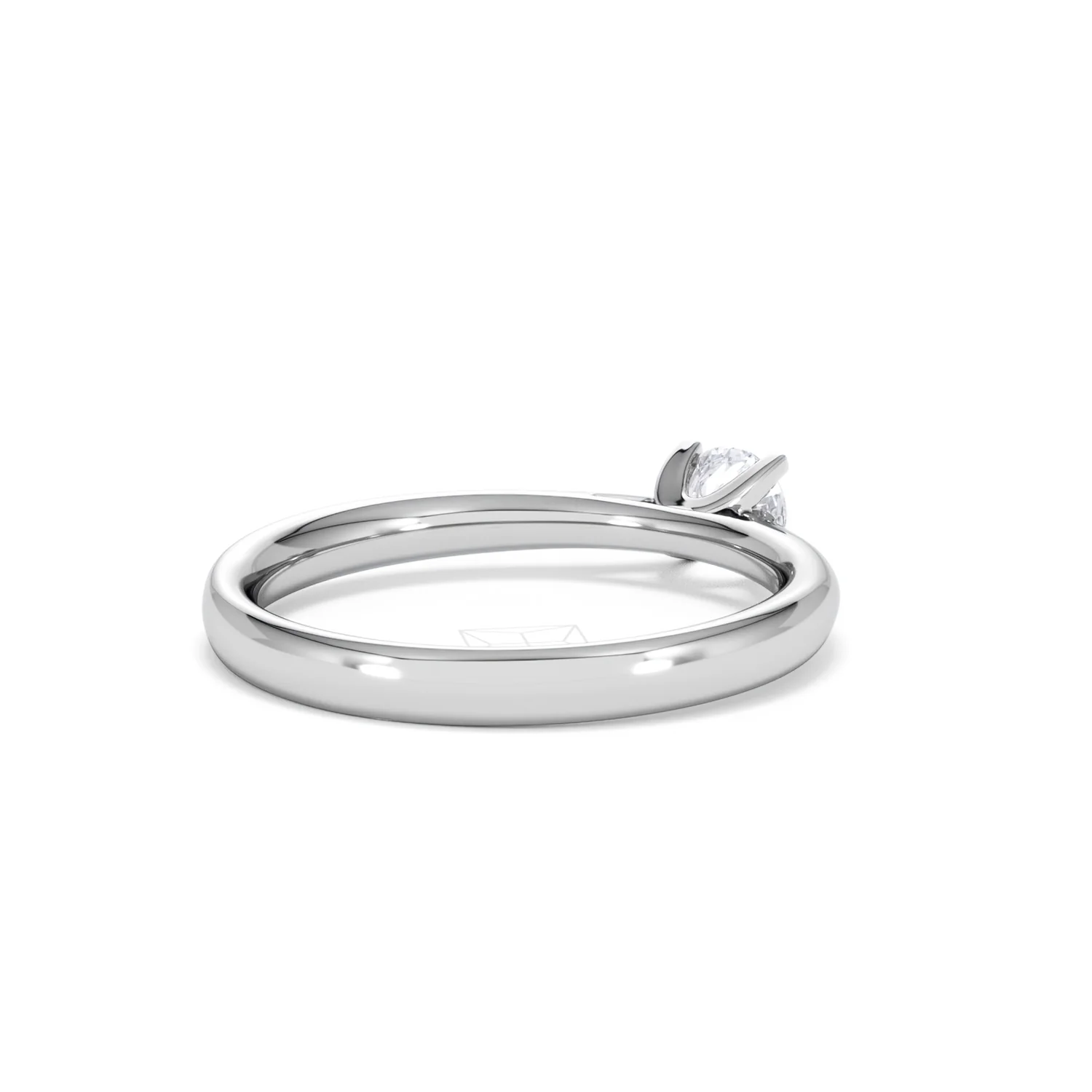Engagement Ring Grace 0.33ct Lab Diamond G/Vs in Platinum - Image 40