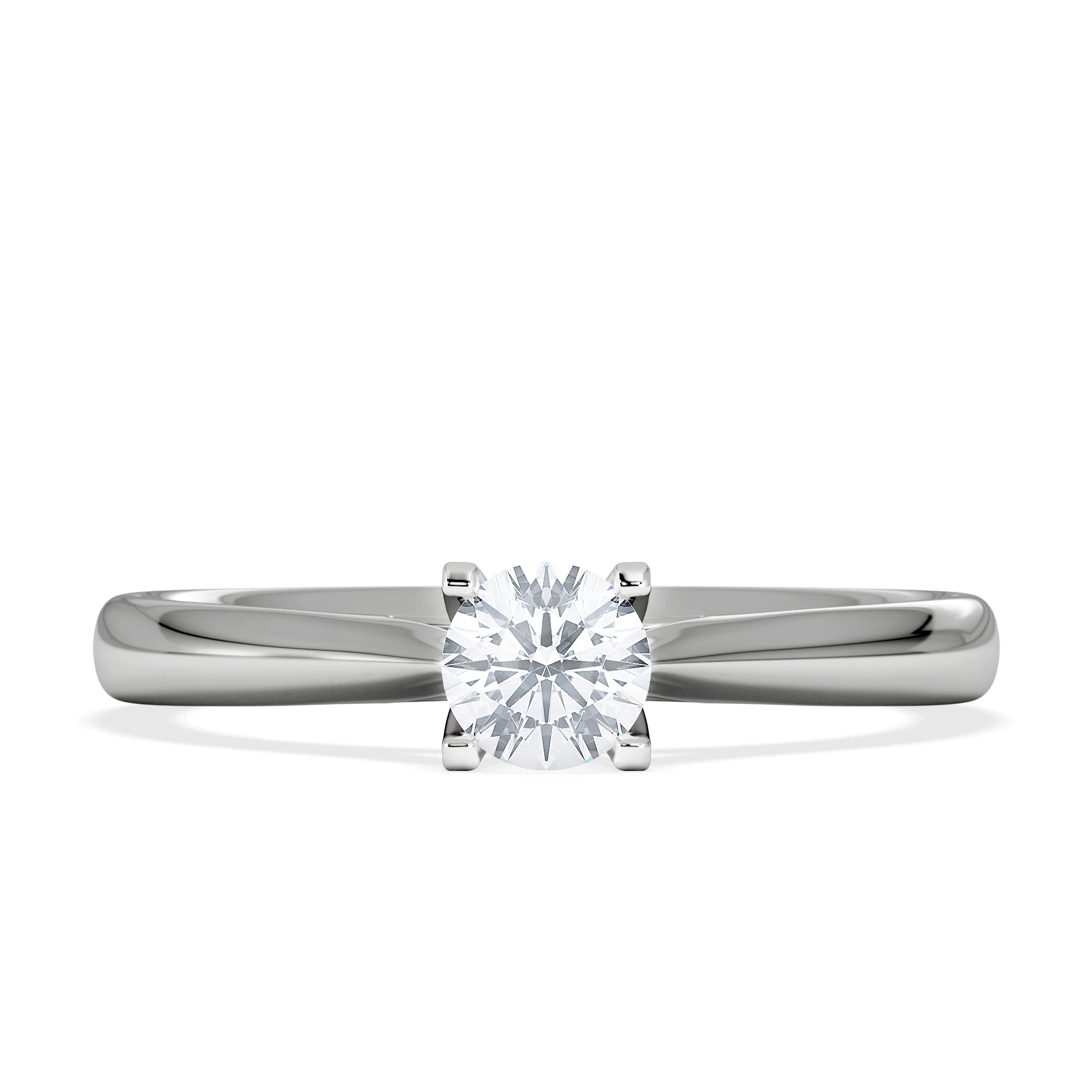 Engagement Ring Grace 0.33ct Lab Diamond G/Vs in Platinum - Image 6